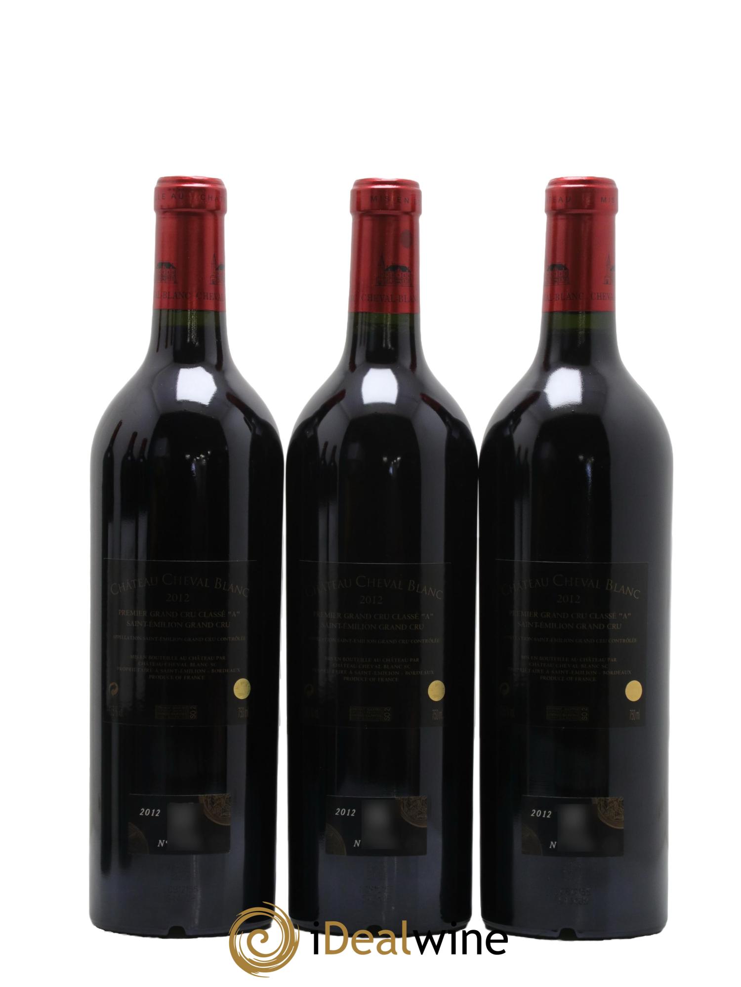 Château Cheval Blanc 1er Grand Cru Classé A 2012 - Lot de 6 bouteilles - 2