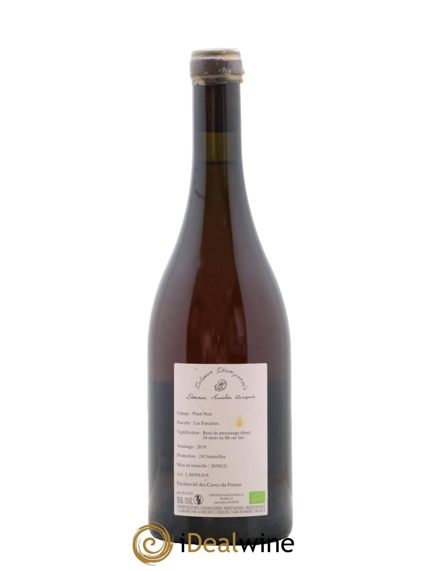 Pinot Noir Les Forcières Aurélien Lurquin 2019 - Lot de 1 bouteille - 1