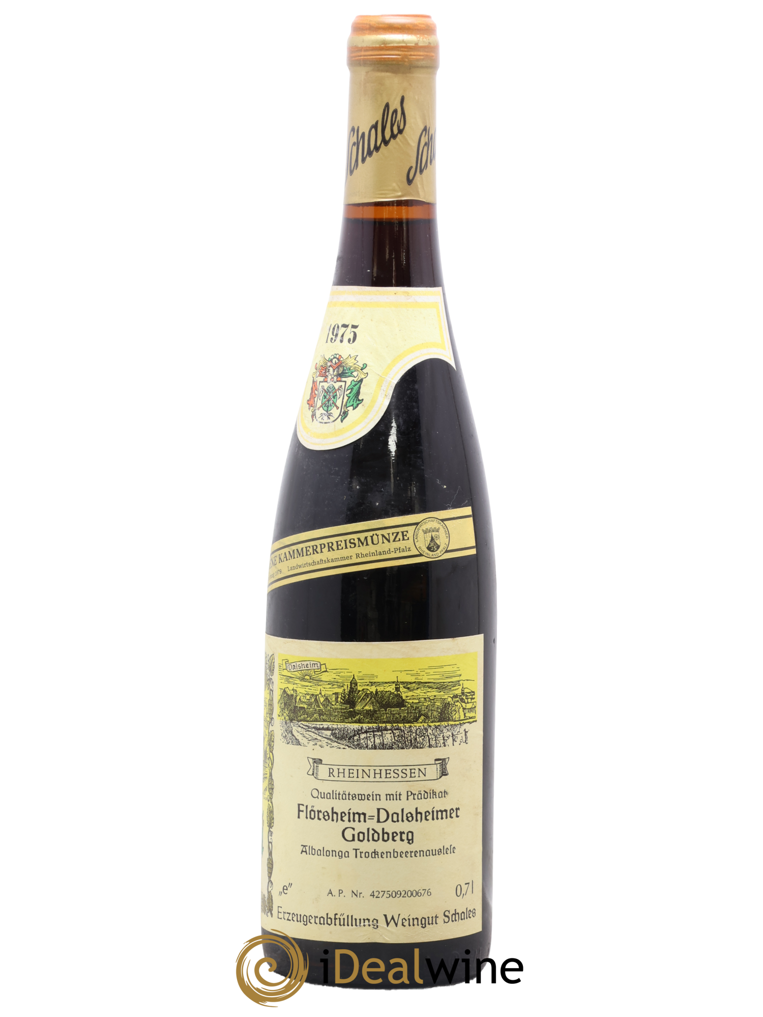 Allemagne Rheinhessen Flörsheim Dalsheimer Goldberg 1975 - Lotto di 1 bottiglia - 1