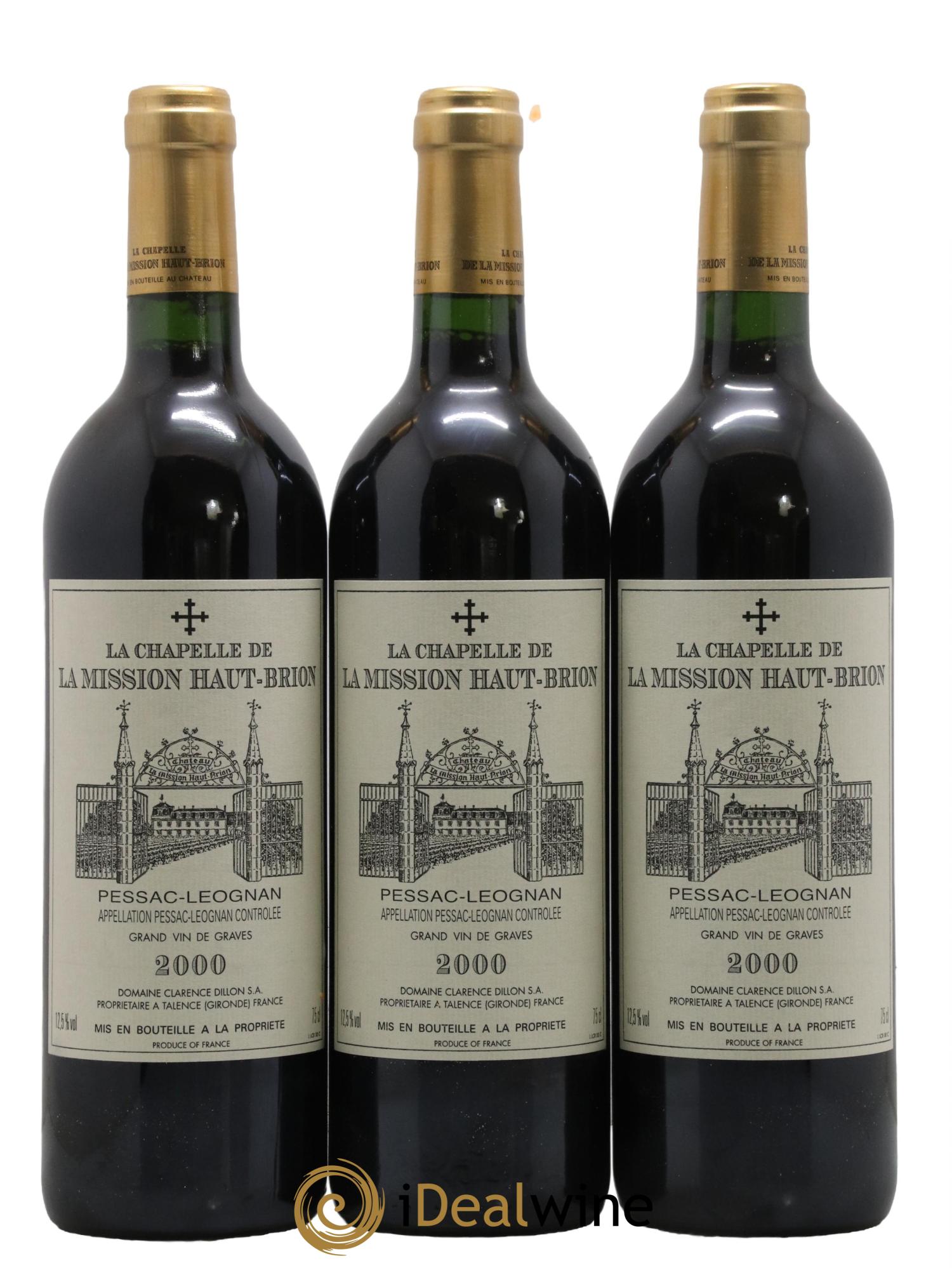 La Chapelle de La Mission Haut-Brion Second Vin 2000 - Lot de 12 bouteilles - 3