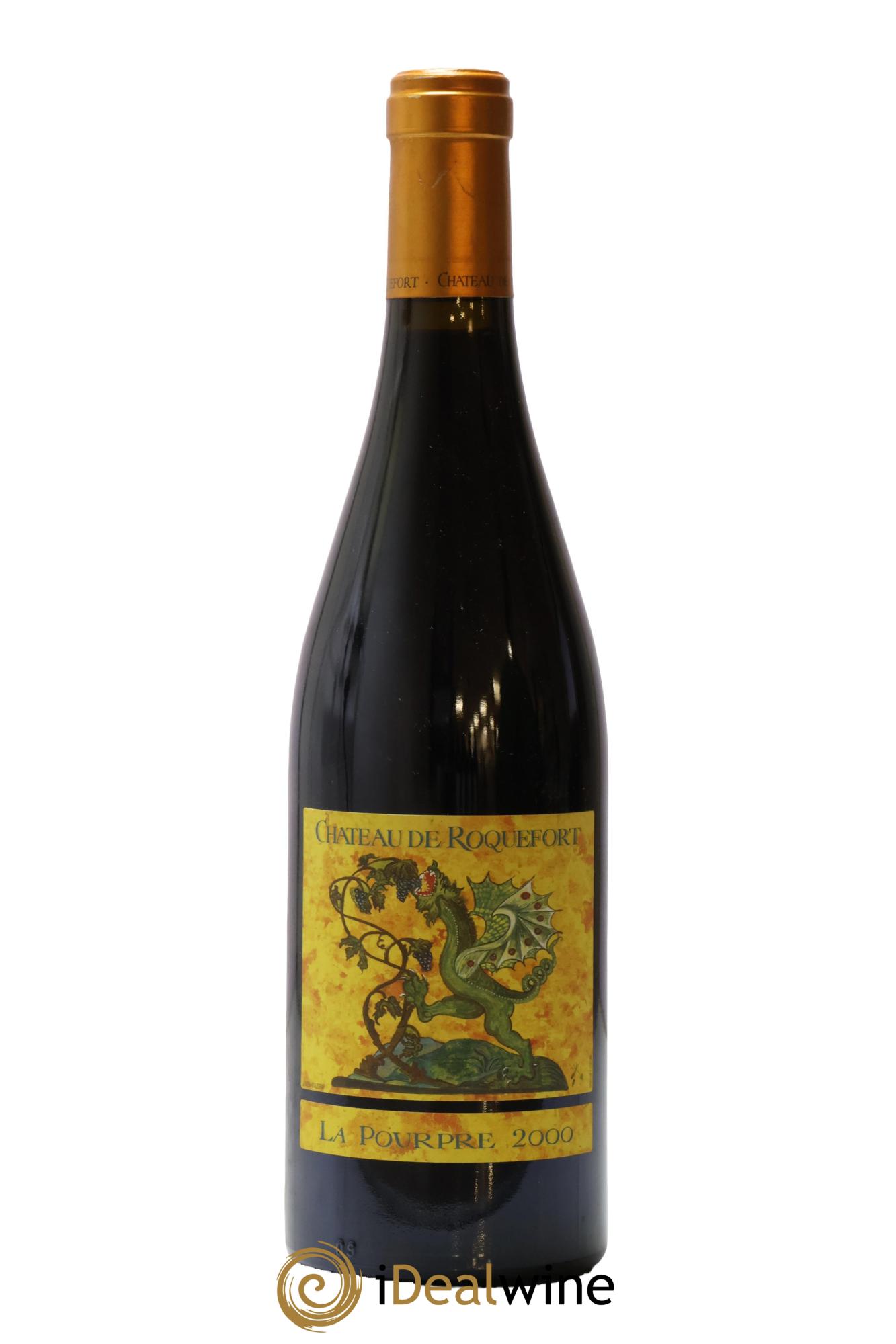 Côtes de Provence Pourpre Château de Roquefort 2000 - Lot of 1 bottle - 0