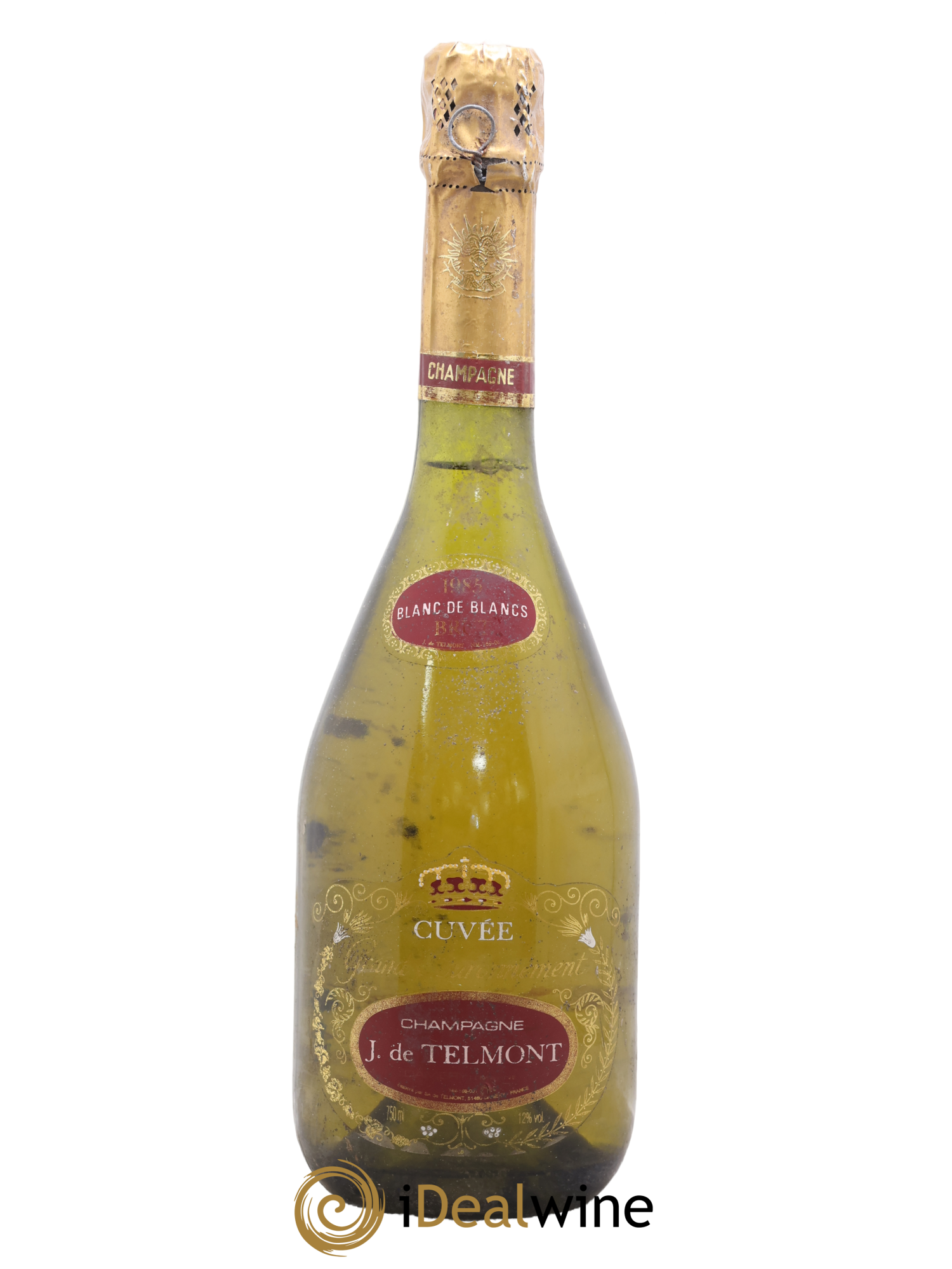 Blanc de Blancs Brut J. de Telmont Cuvée Grand Couronnement 1985 - Lotto di 1 bottiglia - 0