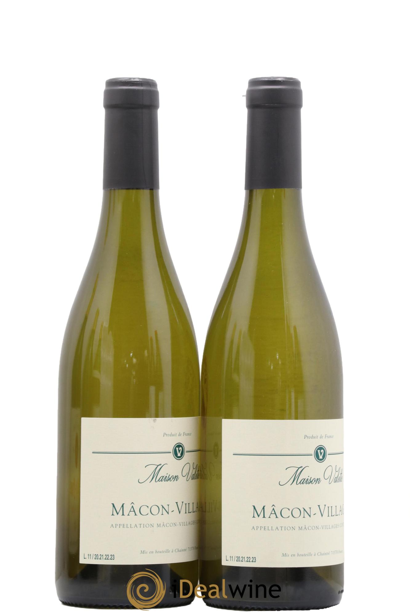 Mâcon-Villages Valette (Domaine) - Lot de 2 bouteilles - 1