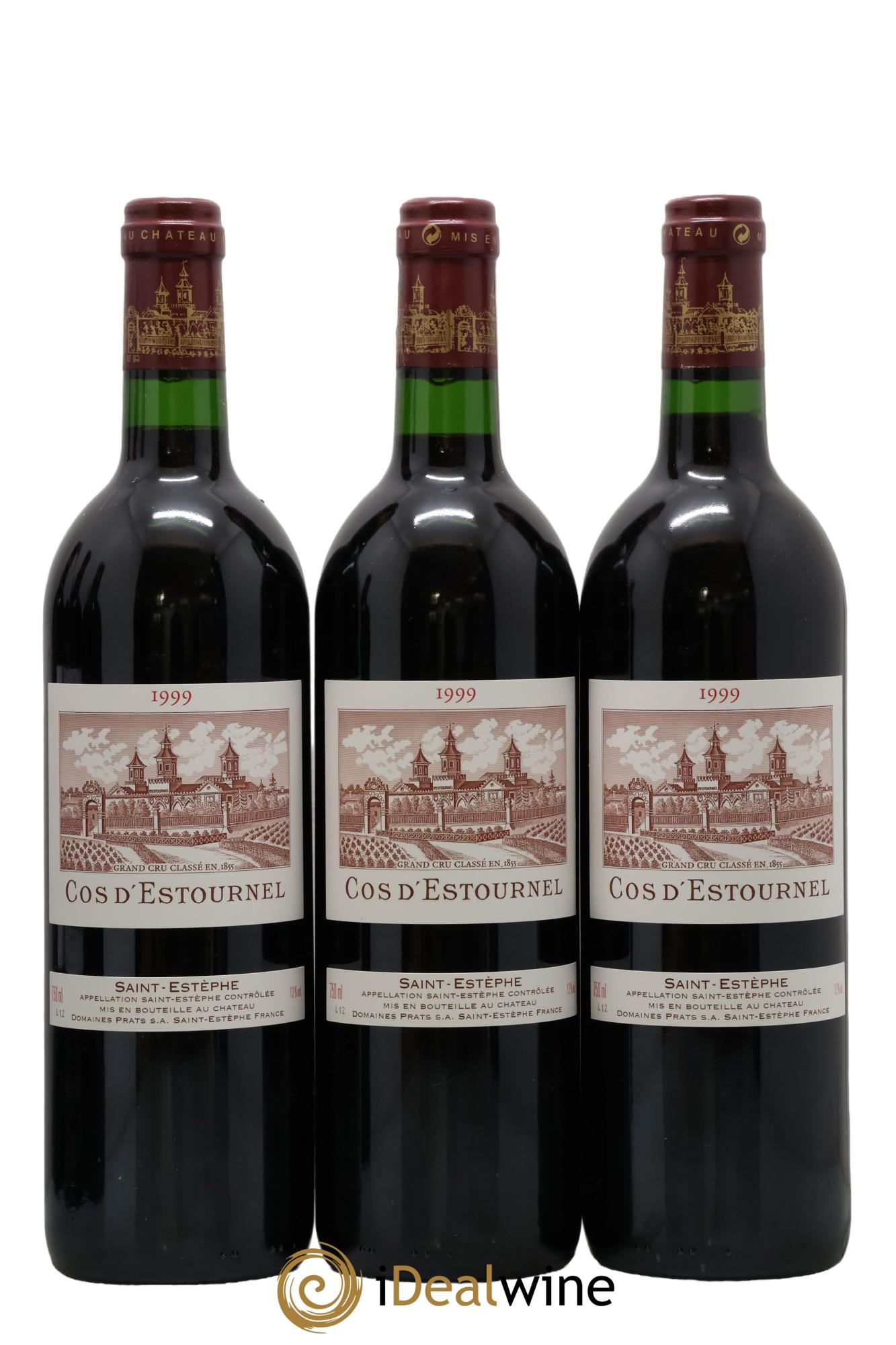Cos d'Estournel 2ème Grand Cru Classé 1999 - Lot de 12 bouteilles - 3