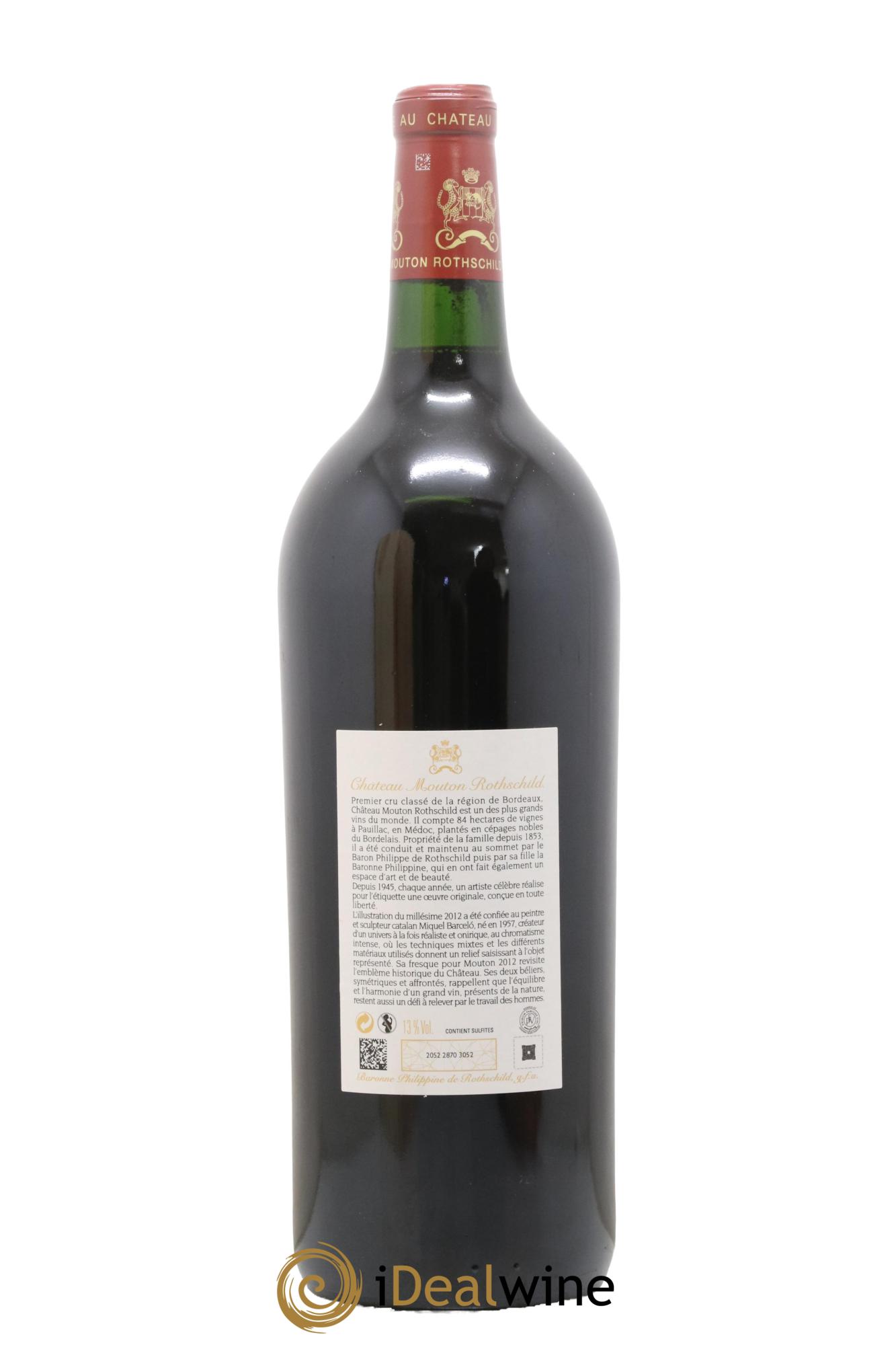 Château Mouton Rothschild 1er Grand Cru Classé 2012 - Lot of 1 magnum - 2