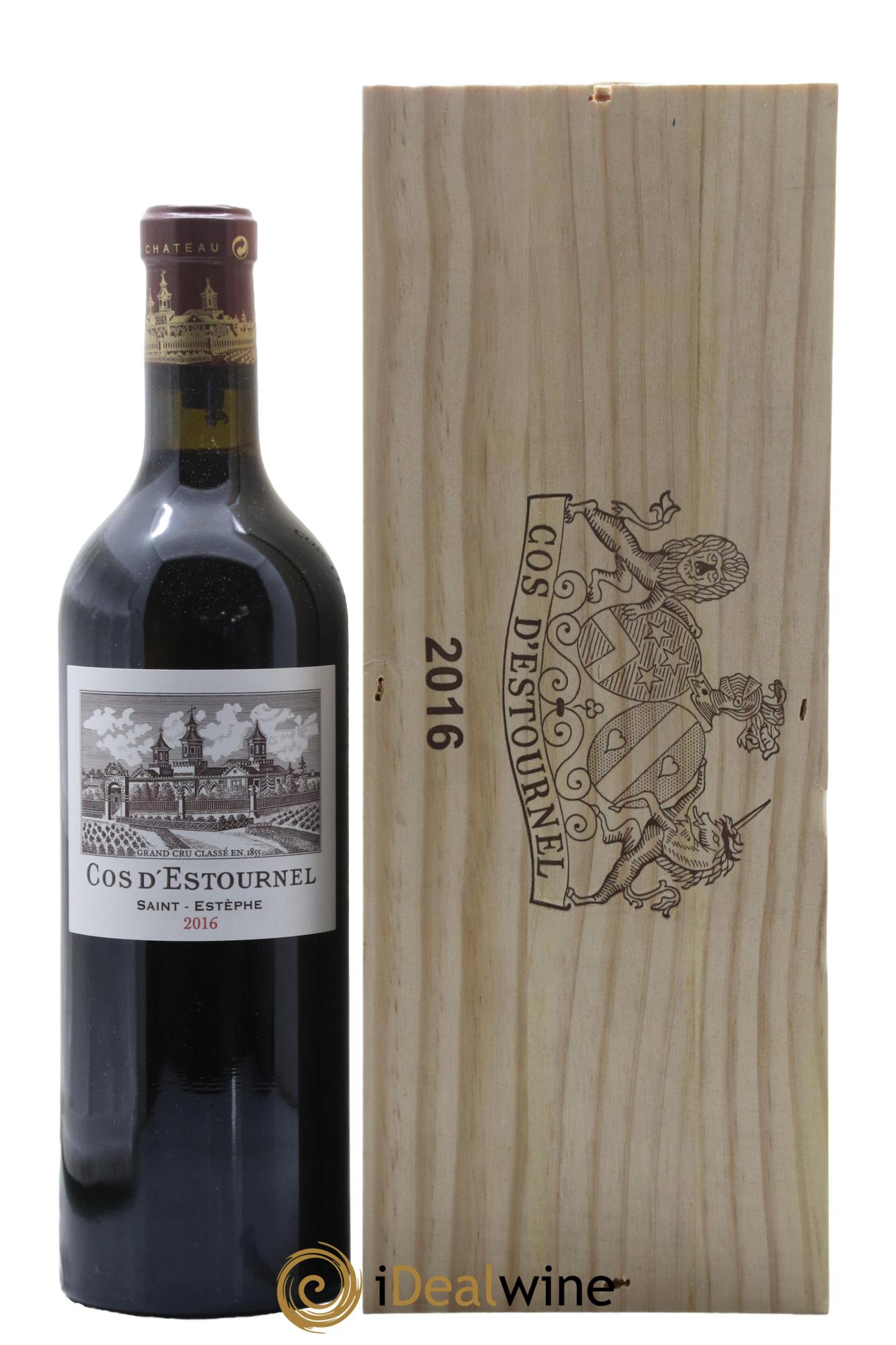 Cos d'Estournel 2ème Grand Cru Classé 2016 - Lot de 1 bouteille - 0