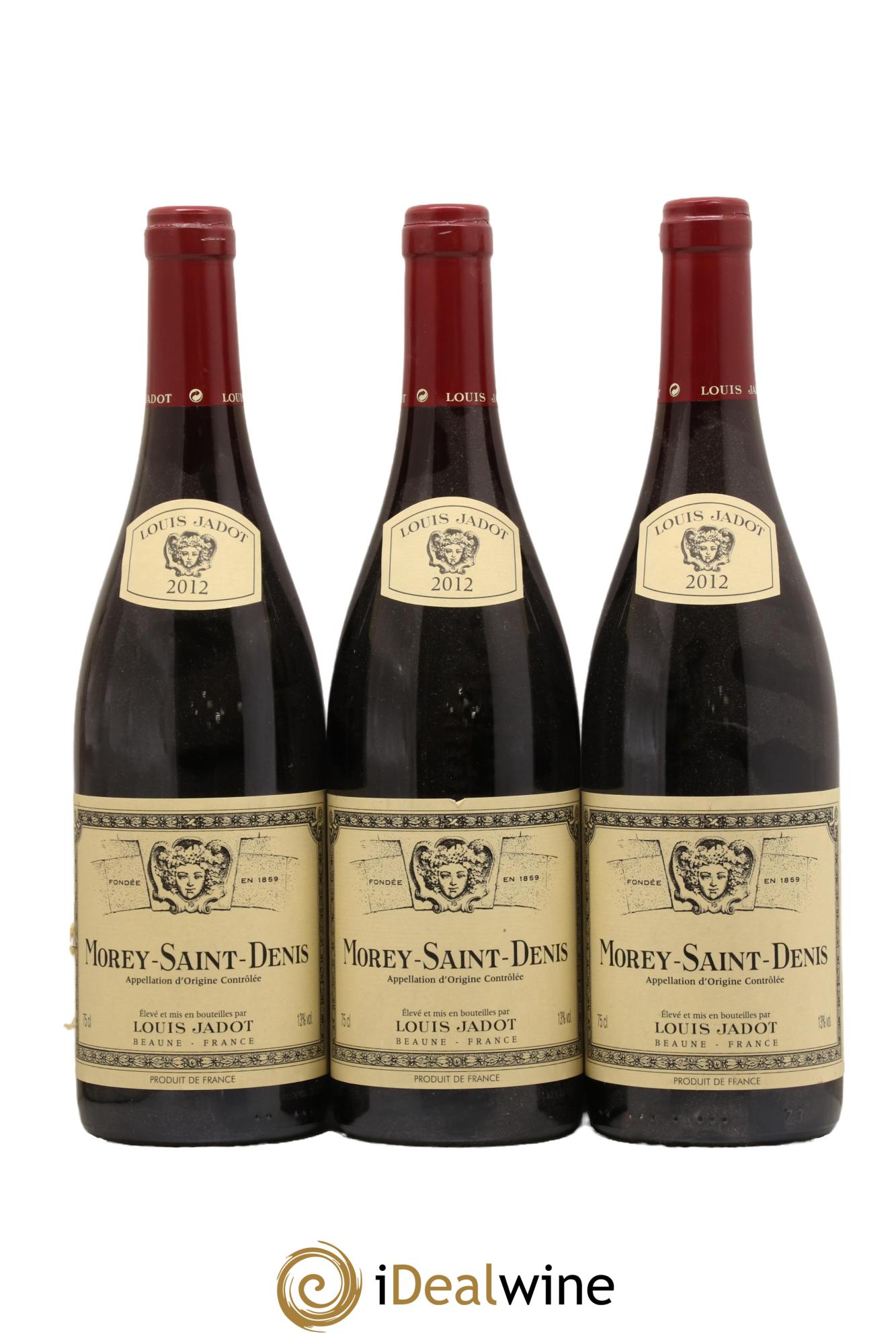 Morey-Saint-Denis Louis Jadot 2012 - Lot de 3 bouteilles - 0