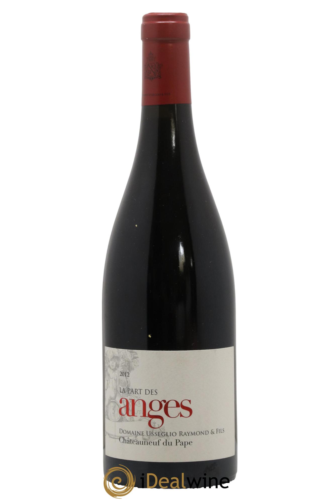 Châteauneuf-du-Pape La Part des Anges Raymond Usseglio (Domaine) 2012 - Lot de 1 bouteille - 0
