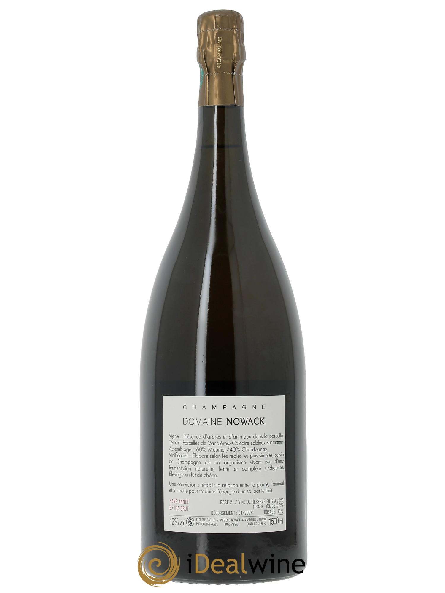 S.A (Sans Année) Brut Nature Nowack  - Posten von 1 Magnum - 1