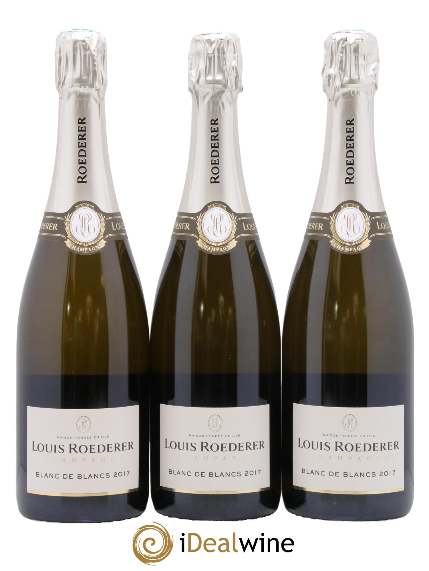 Blanc de Blancs Brut Louis Roederer 2017 - Lot de 3 bouteilles - 0