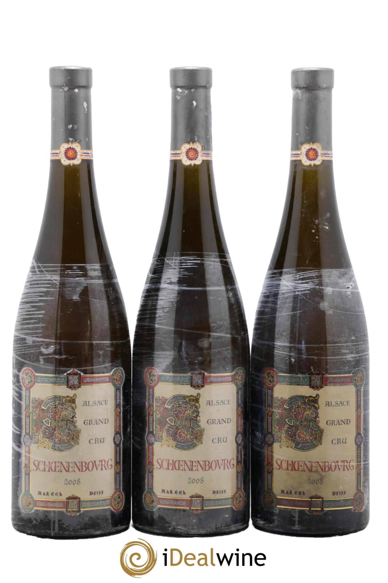 Alsace Grand Cru Schoenenbourg Marcel Deiss (Domaine) 2008 - Lot de 3 bouteilles - 0