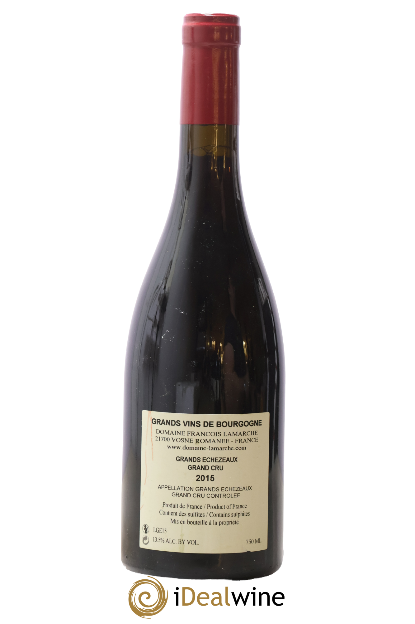 Grands-Echezeaux Grand Cru Lamarche (Domaine) 2015 - Lote de 1 botella - 1