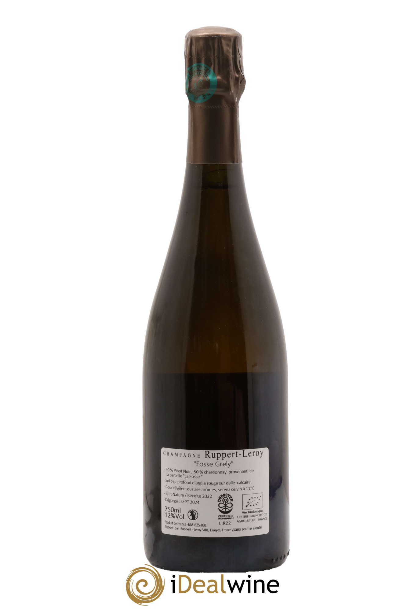 Fosse-Grely Brut Nature Ruppert-Leroy 2022 - Posten von 1 Flasche - 1