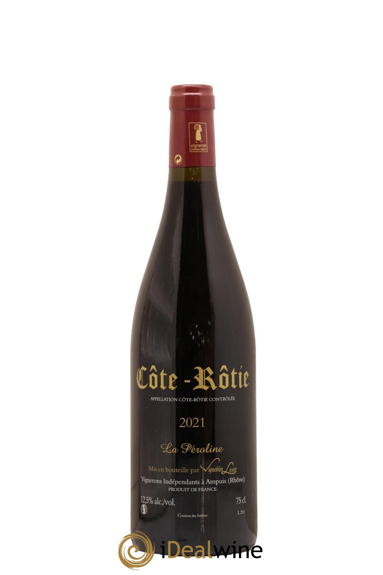 Côte-Rôtie La Péroline Vignobles Levet 2021 - Lot de 1 bouteille - 1