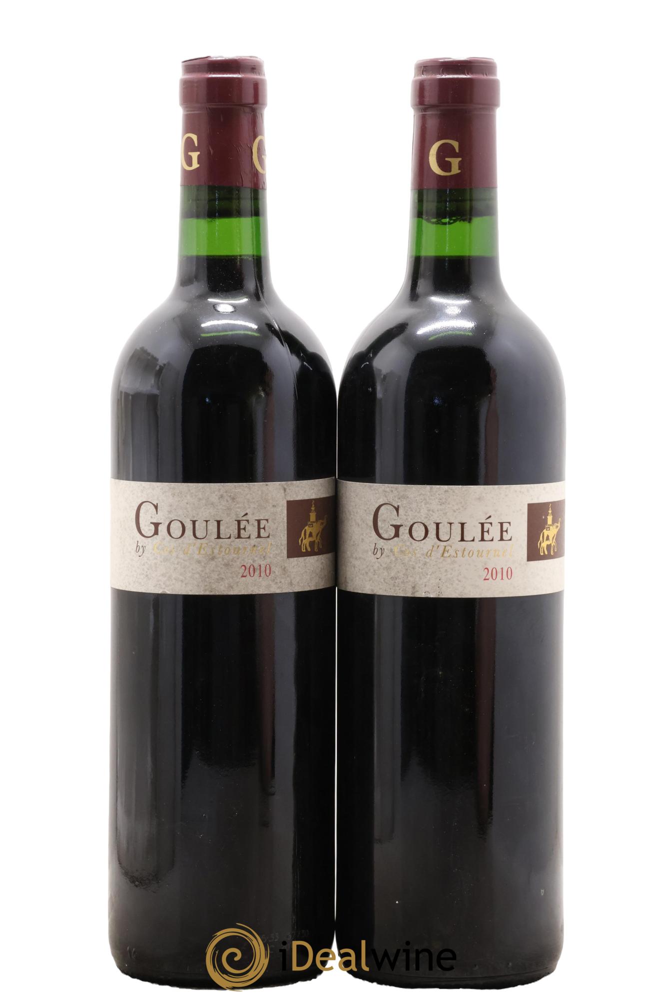 G d'Estournel 2010 - Lot de 2 bouteilles - 0