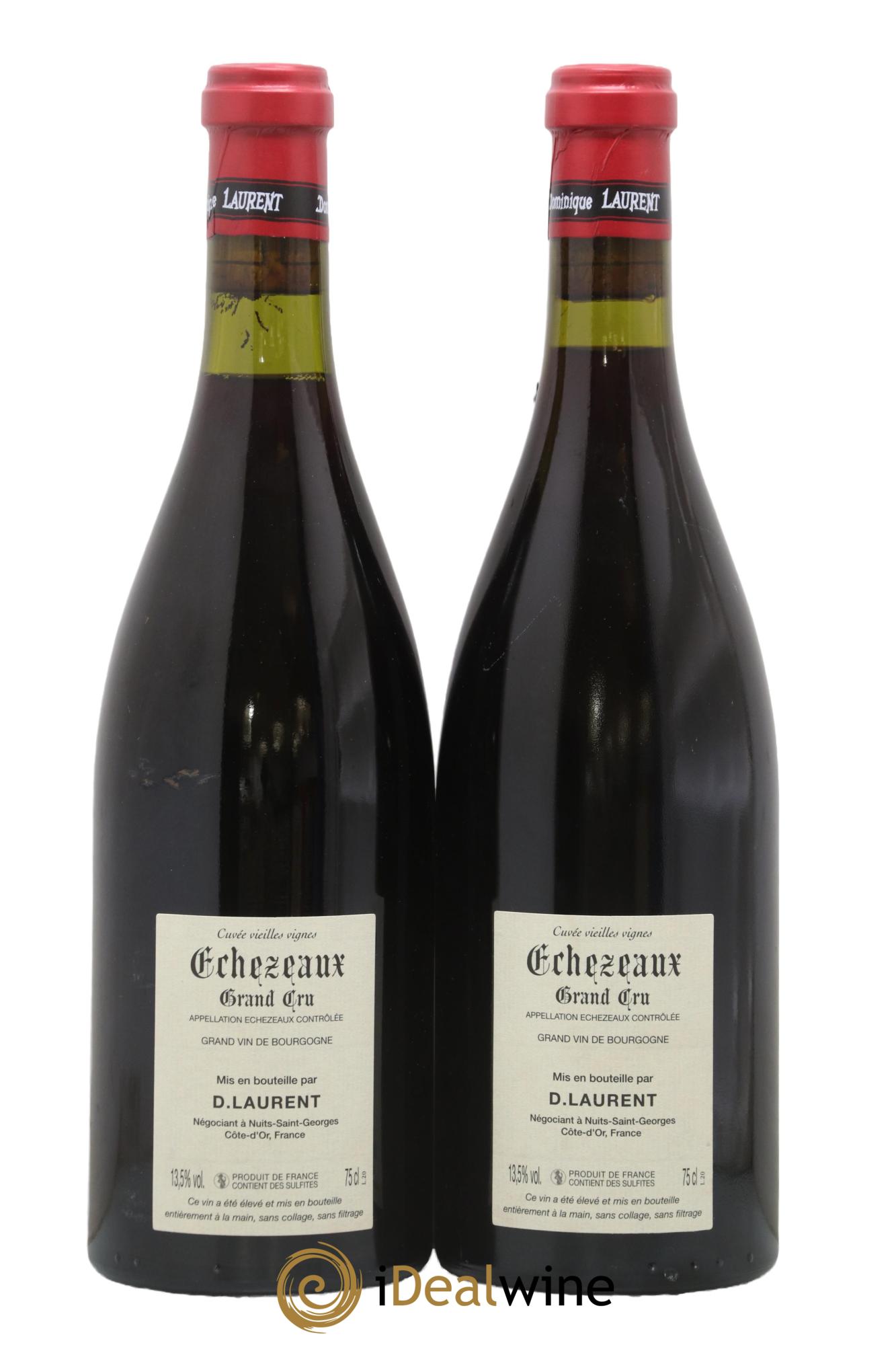 Echezeaux Grand Cru Vieilles Vignes Dominique Laurent 2006 - Lot de 2 bouteilles - 1