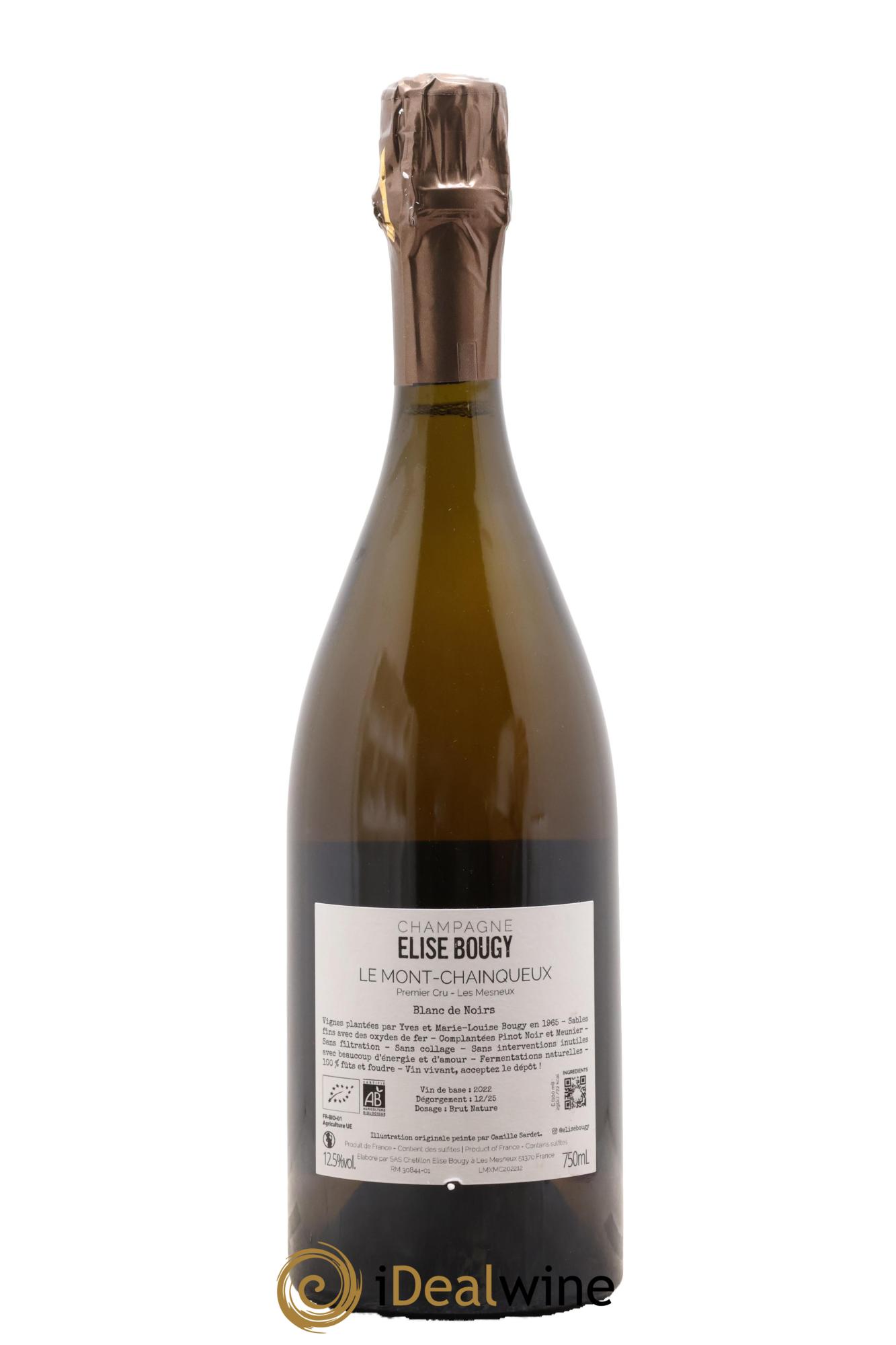 Les Mesneux Le Mont Chainqueux Elise Bougy - Lotto di 1 bottiglia - 1