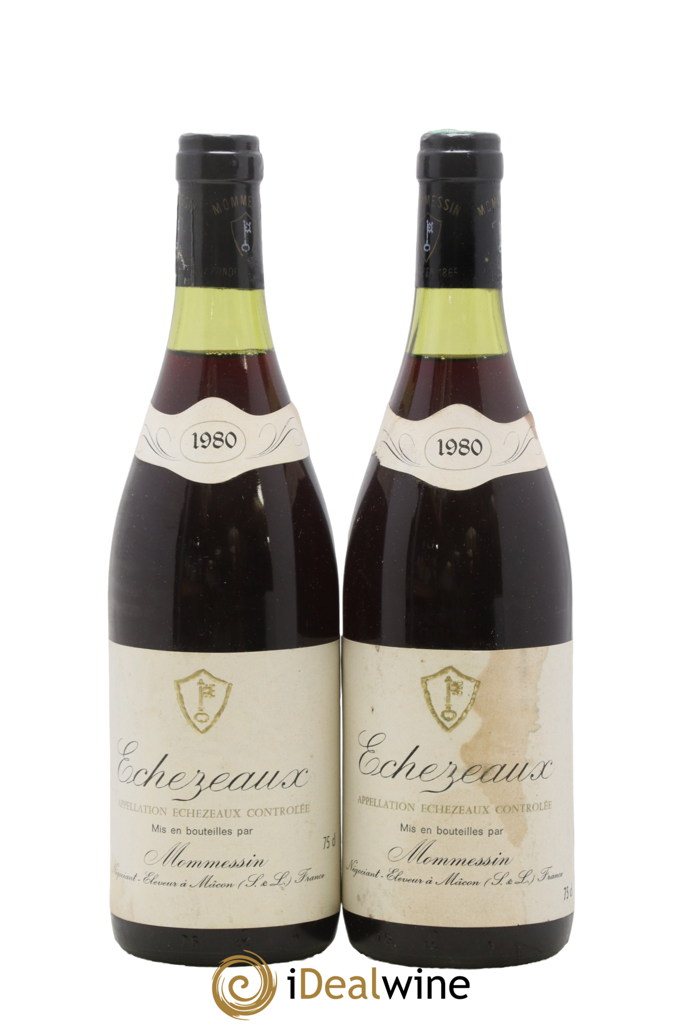 Echezeaux Grand Cru Mommessin 1980 - Lot de 2 bouteilles - 0