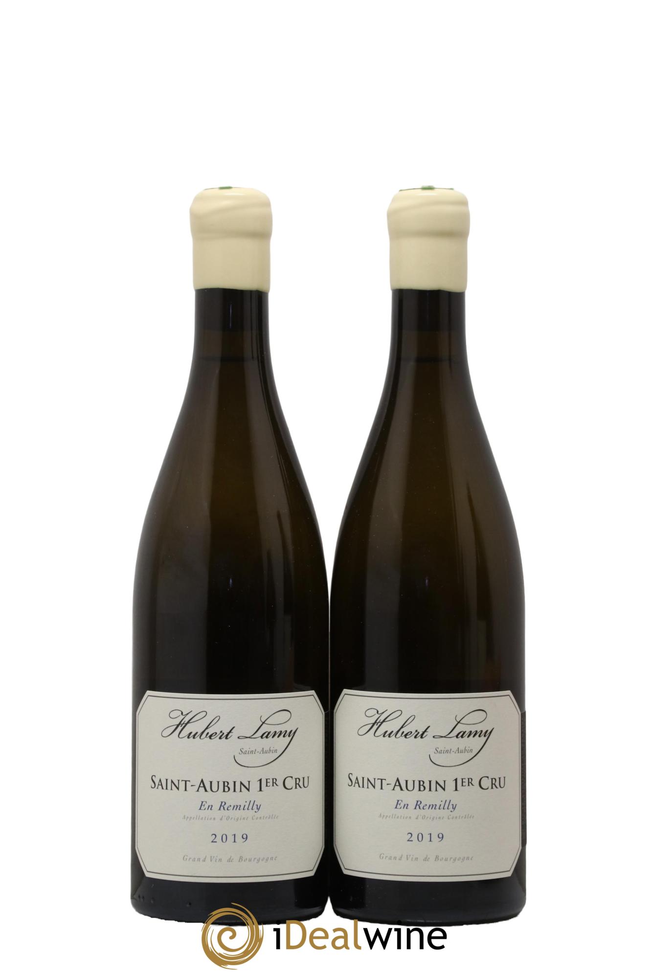 Saint-Aubin 1er Cru En Rémilly Hubert Lamy 2019 - Lot de 2 bouteilles - 0