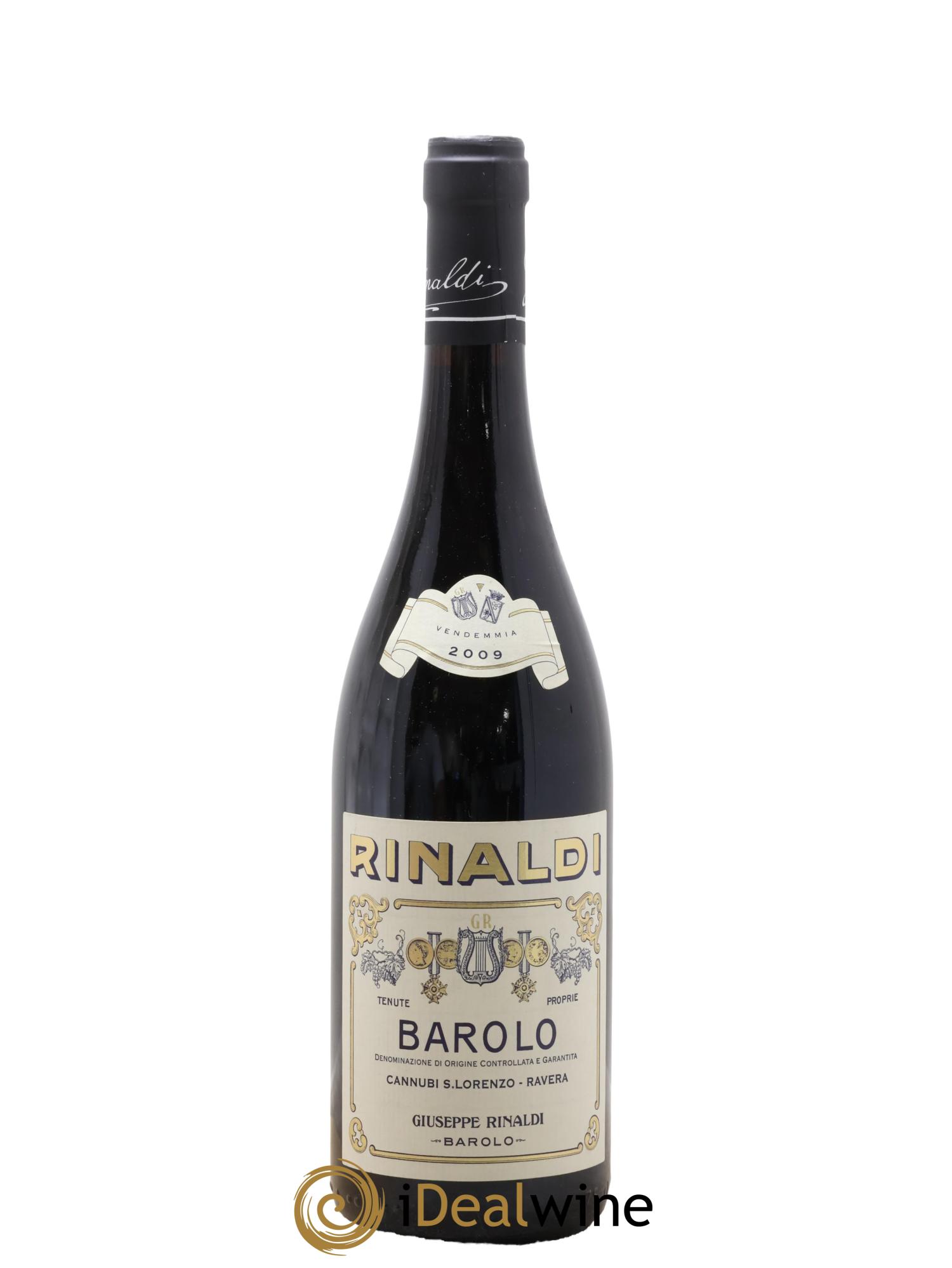 Barolo DOCG Cannubi San Lorenzo Ravera Giuseppe Rinaldi 2009 - Lot of 1 bottle - 0