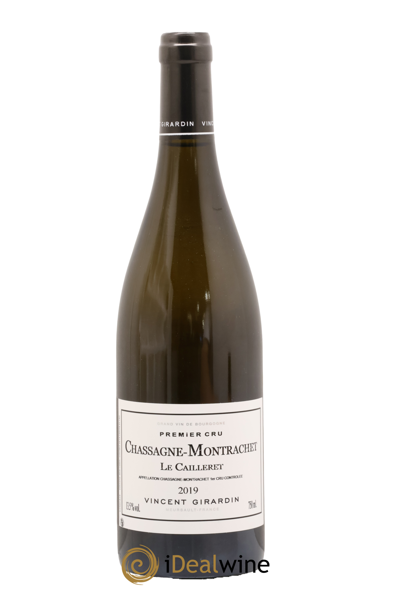 Chassagne-Montrachet 1er Cru Les Caillerets Vincent Girardin (Domaine) 2019 - Lot de 1 bouteille - 0