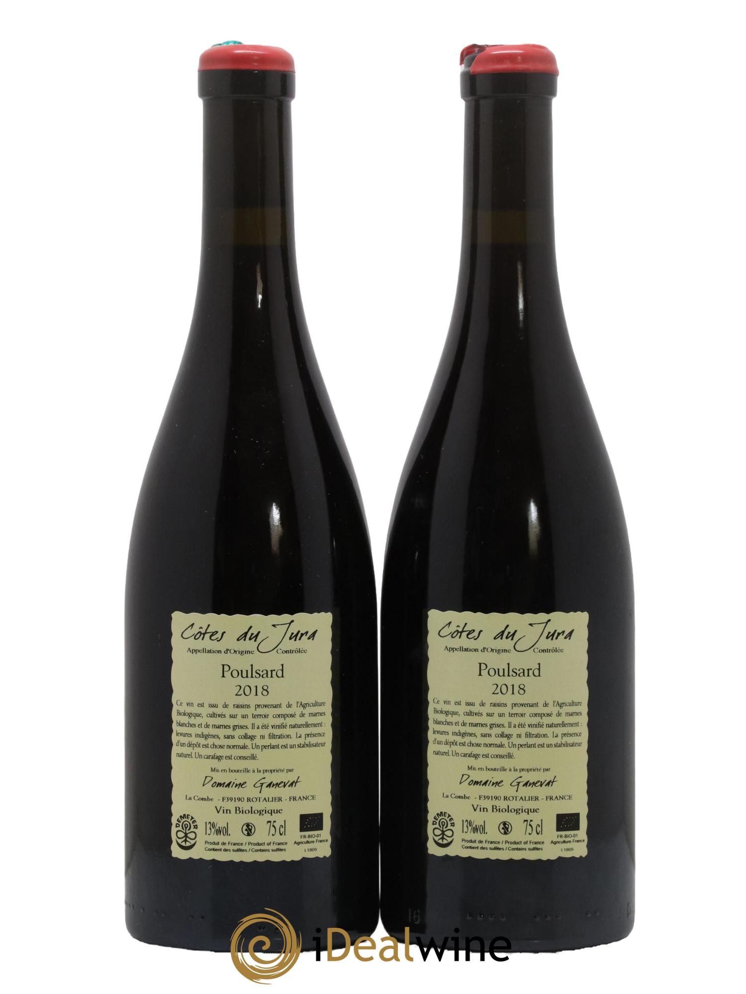 Côtes du Jura Cuvée de l'Enfant Terrible Jean-François Ganevat (Domaine) 2018 - Lot de 2 bouteilles - 1