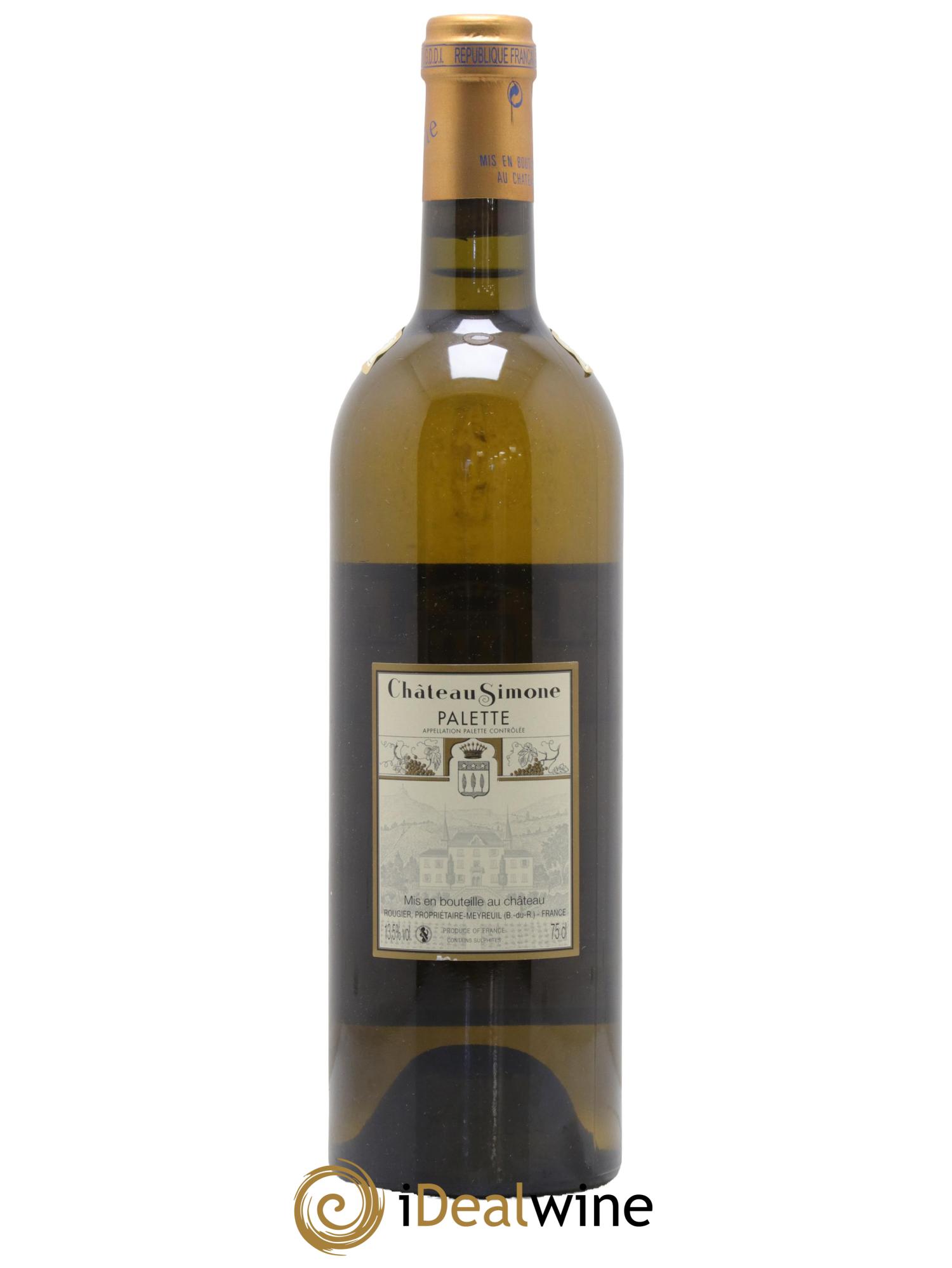 Palette Château Simone Famille Rougier 2010 - Posten von 1 Flasche - 1