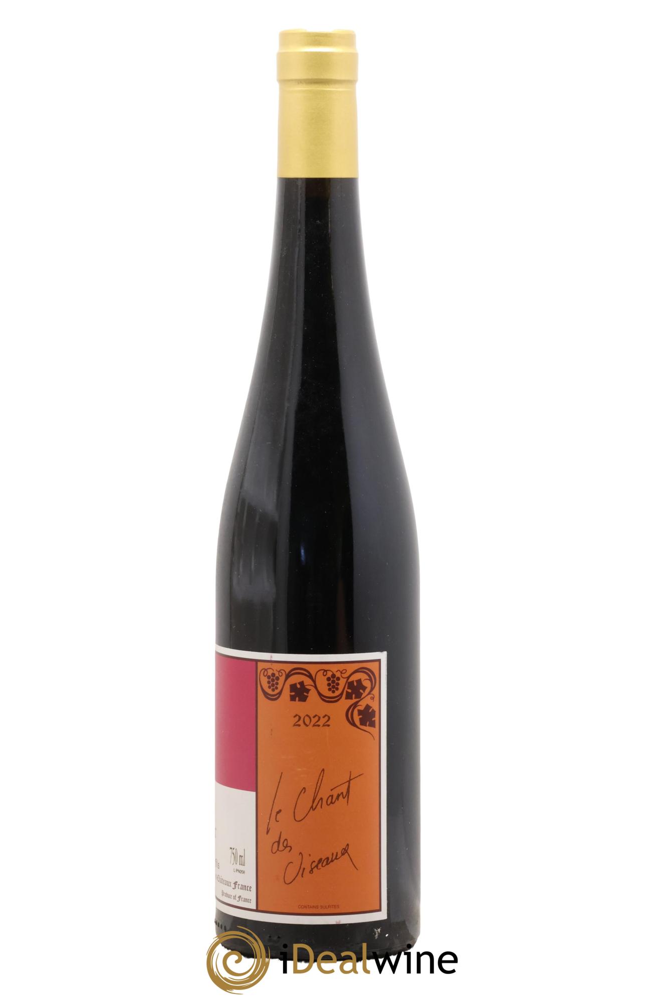 Alsace Pinot noir Le Chant des Oiseaux Gérard Schueller (Domaine) 2022 - Lot de 1 bouteille - 1