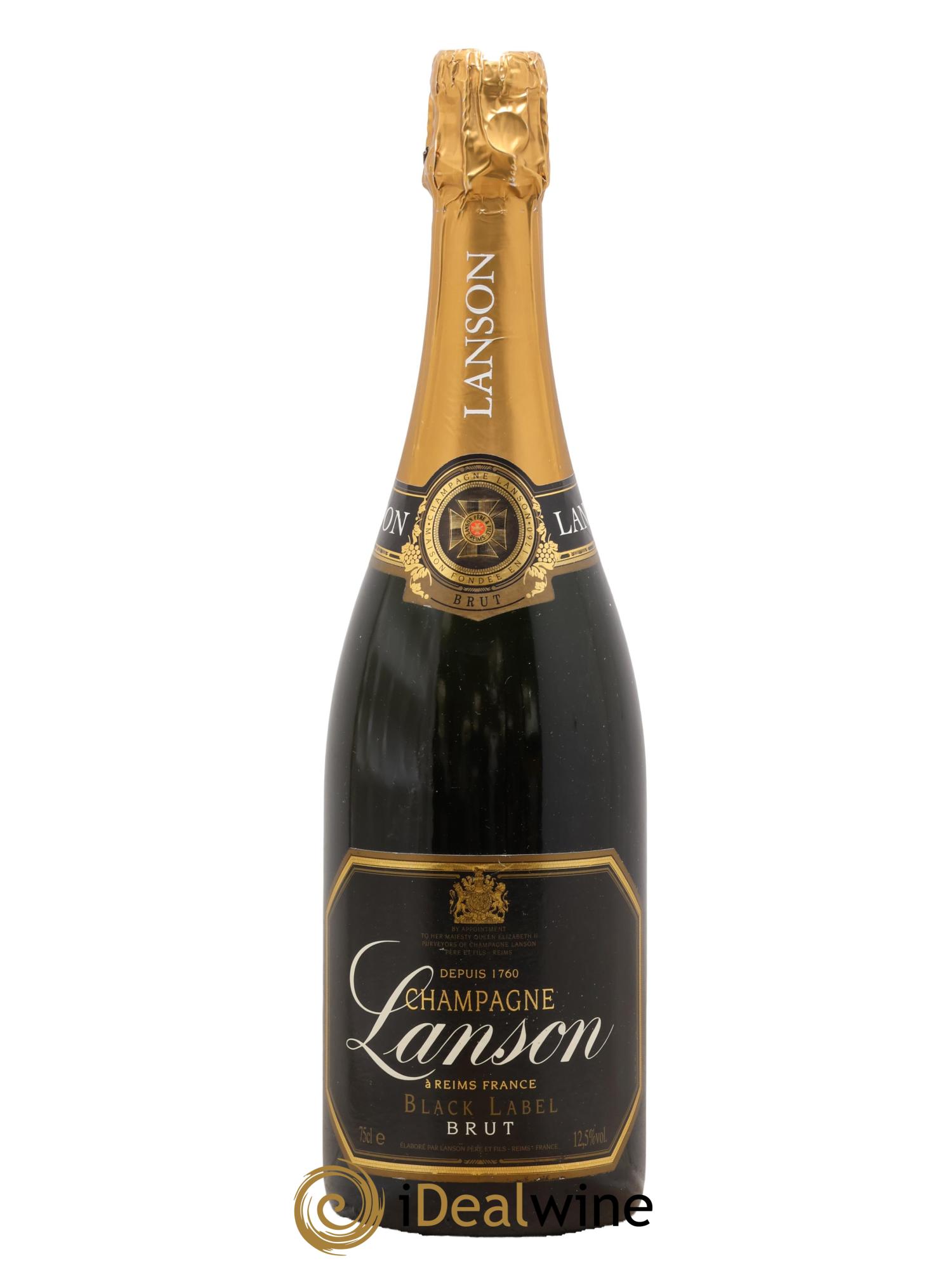 Champagne Black Label Brut Lanson - Lot of 1 bottle - 0