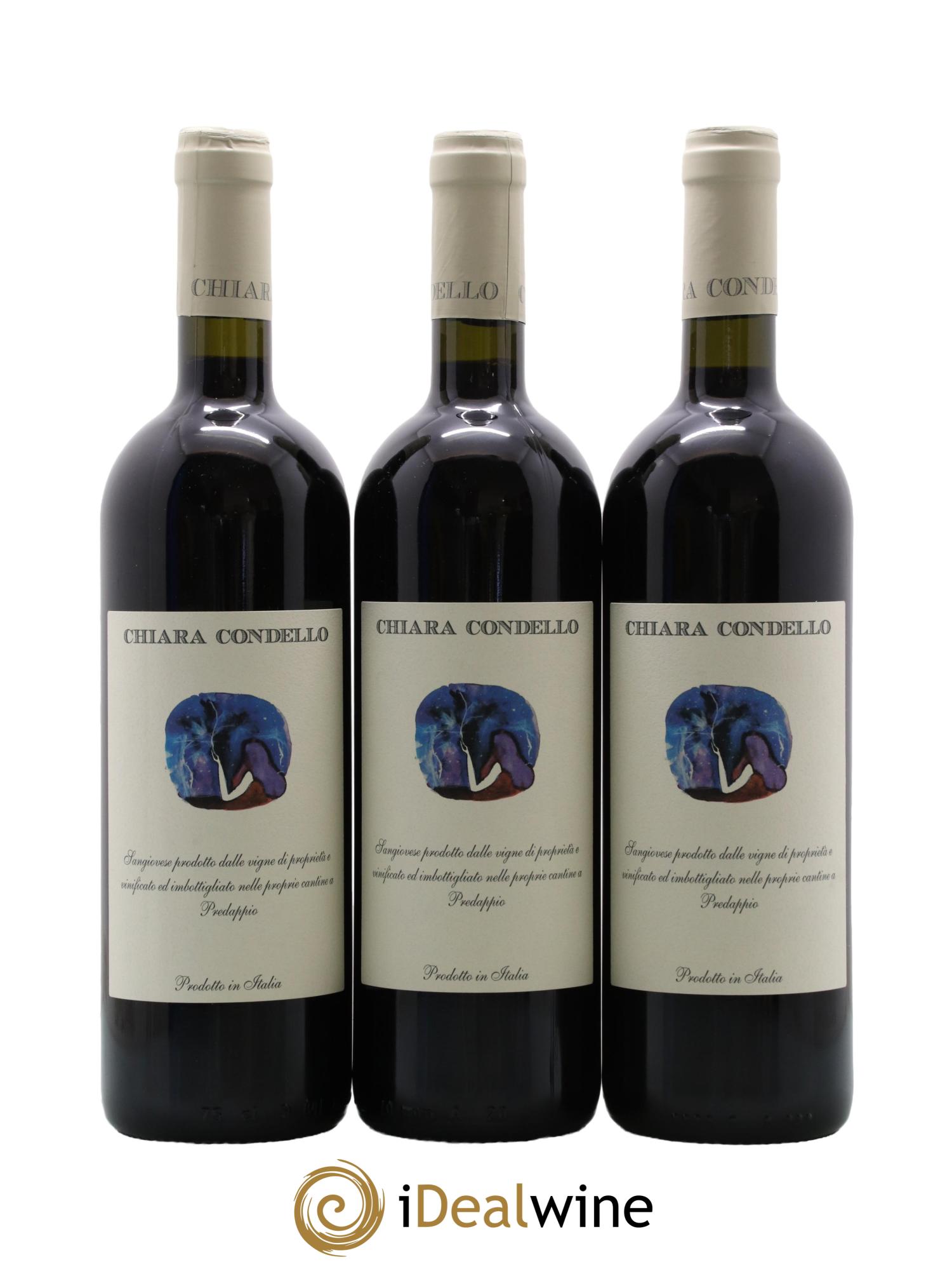 Sangiovese di Romagna Predappio DOC Chiara Condello 2021 - Lot de 3 bouteilles - 0