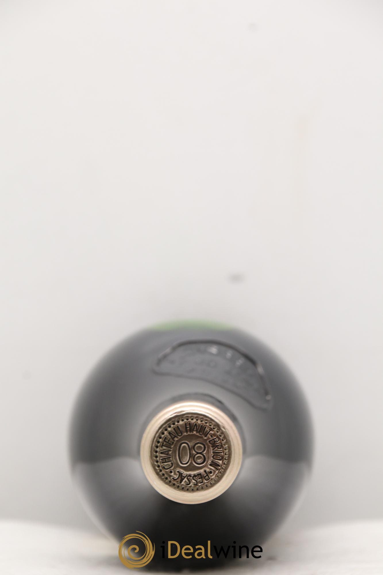 Château Haut Brion 1er Grand Cru Classé 2008 - Lot de 12 bouteilles - 9