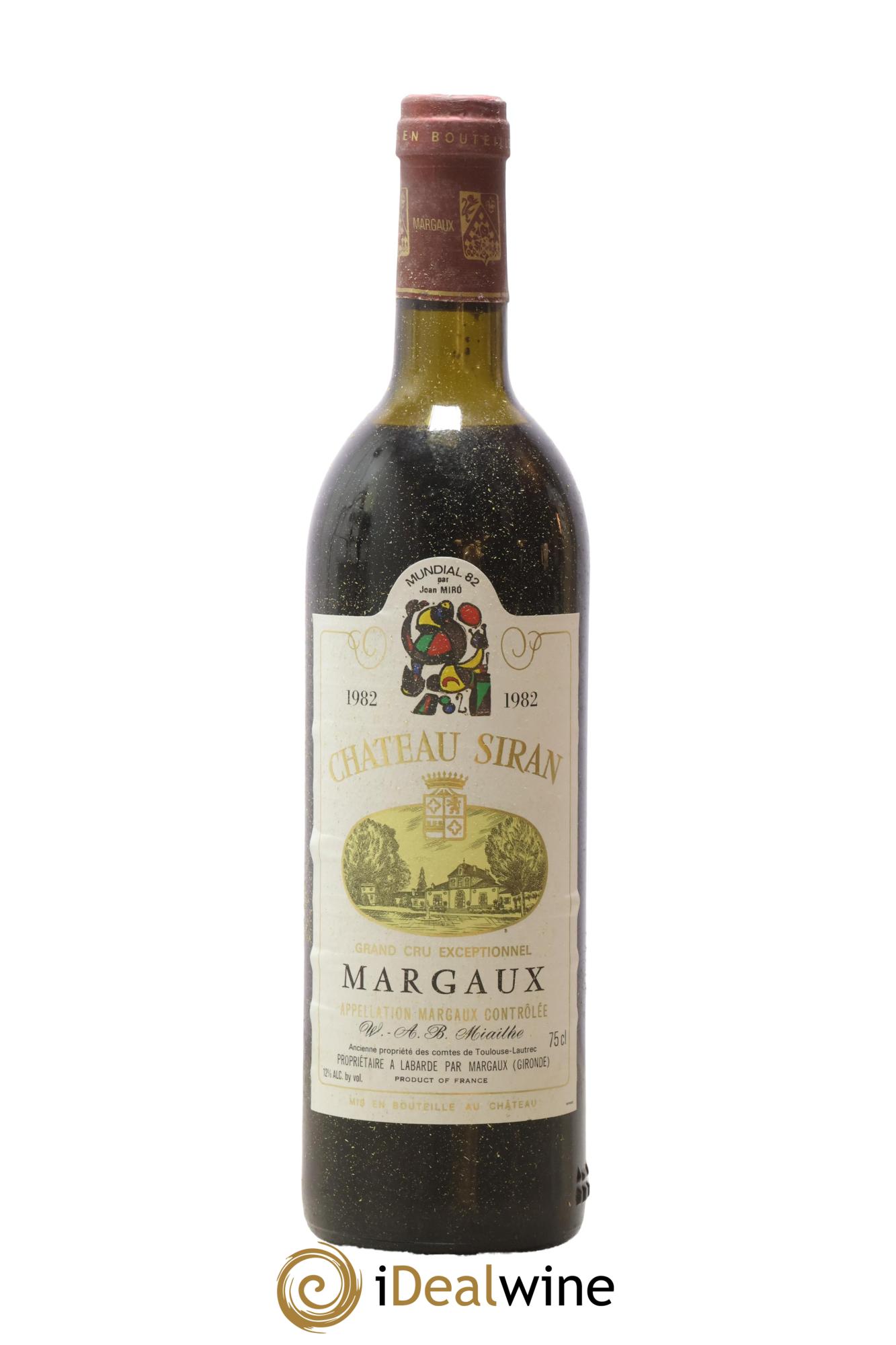 Château Siran 1982 - Lot of 1 bottle - 0