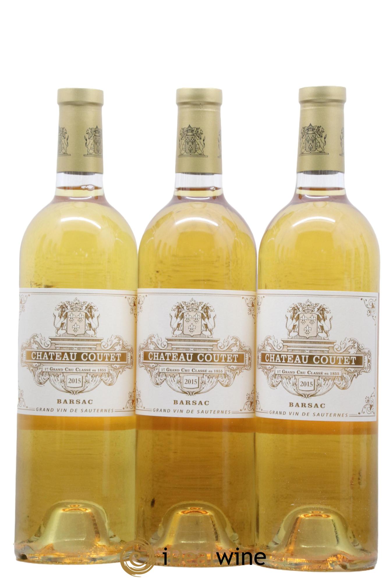 Château Coutet 1er Grand Cru Classé 2015 - Lotto di 6 bottiglie - 1