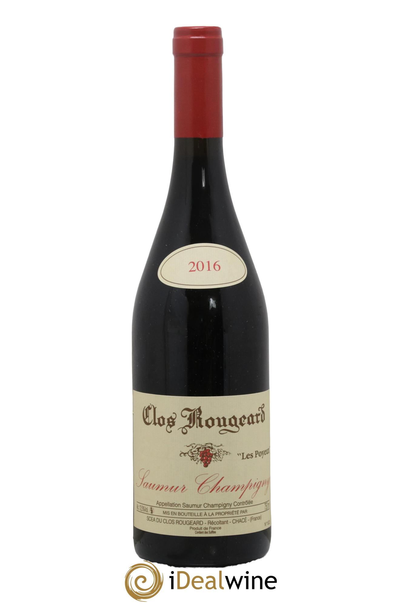 Saumur-Champigny Les Poyeux Clos Rougeard 2016 - Lot de 1 bouteille - 0