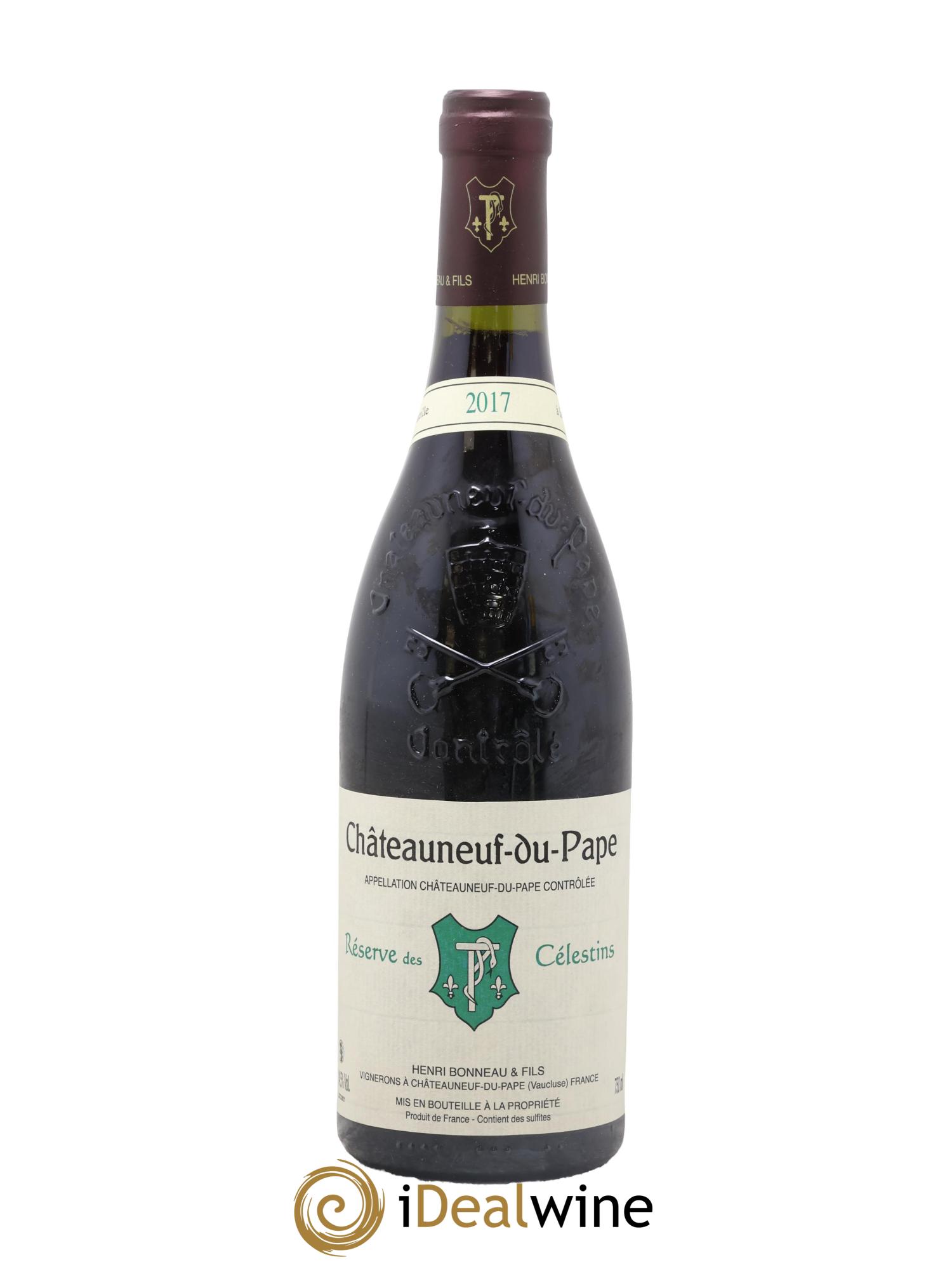 Châteauneuf-du-Pape Réserve des Célestins Henri Bonneau & Fils 2017 - Lot of 1 bottle - 0