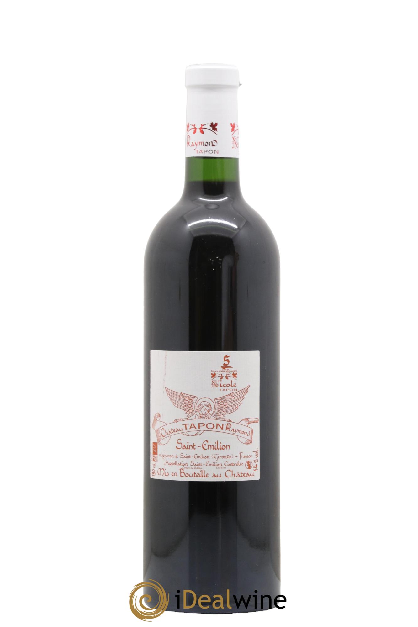 Saint-Émilion Nichée de Pinson Nicole Tapon 2015 - Lot of 1 bottle - 1