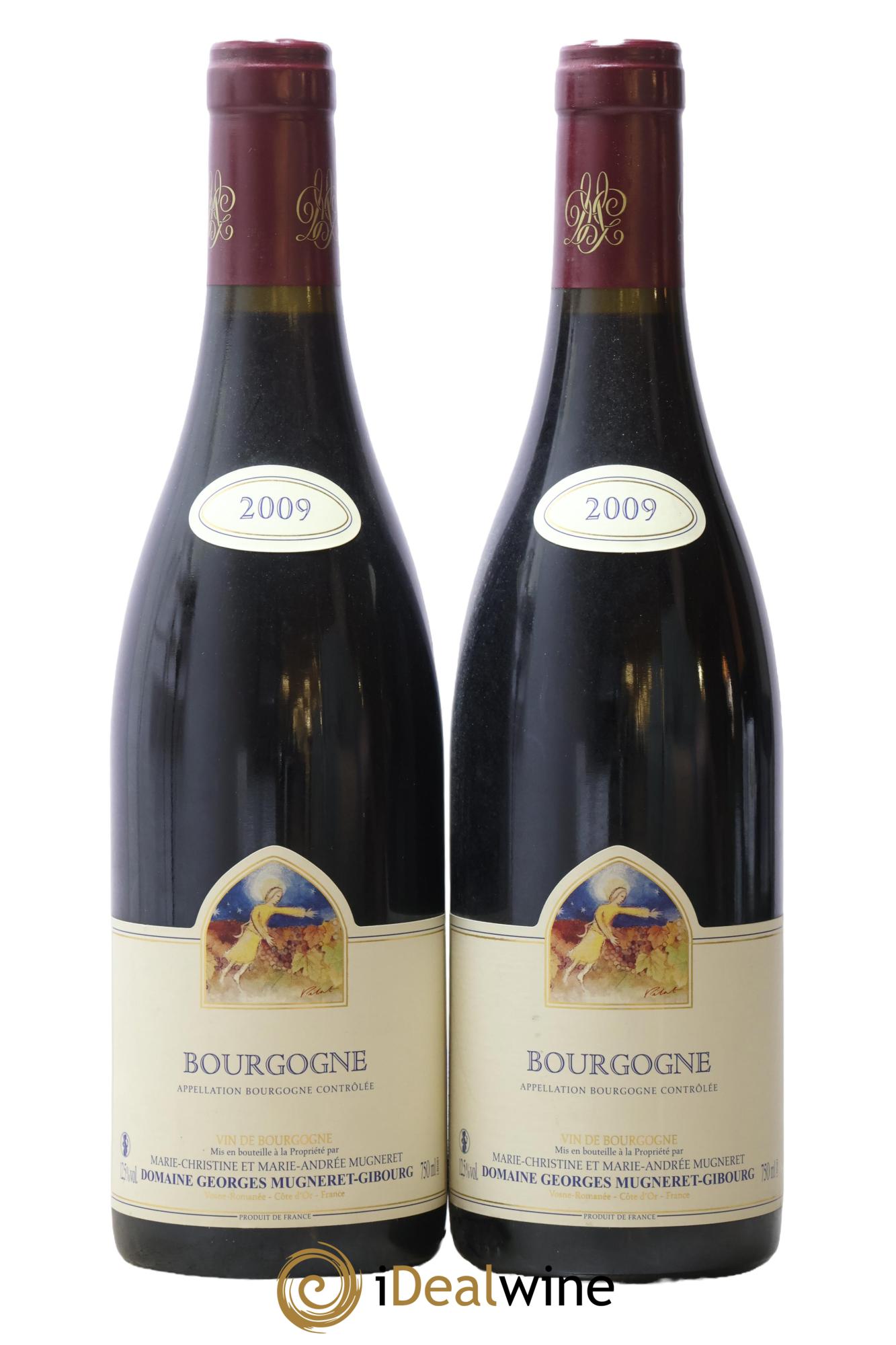 Bourgogne Mugneret-Gibourg (Domaine) 2009 - Lot de 2 bouteilles - 0