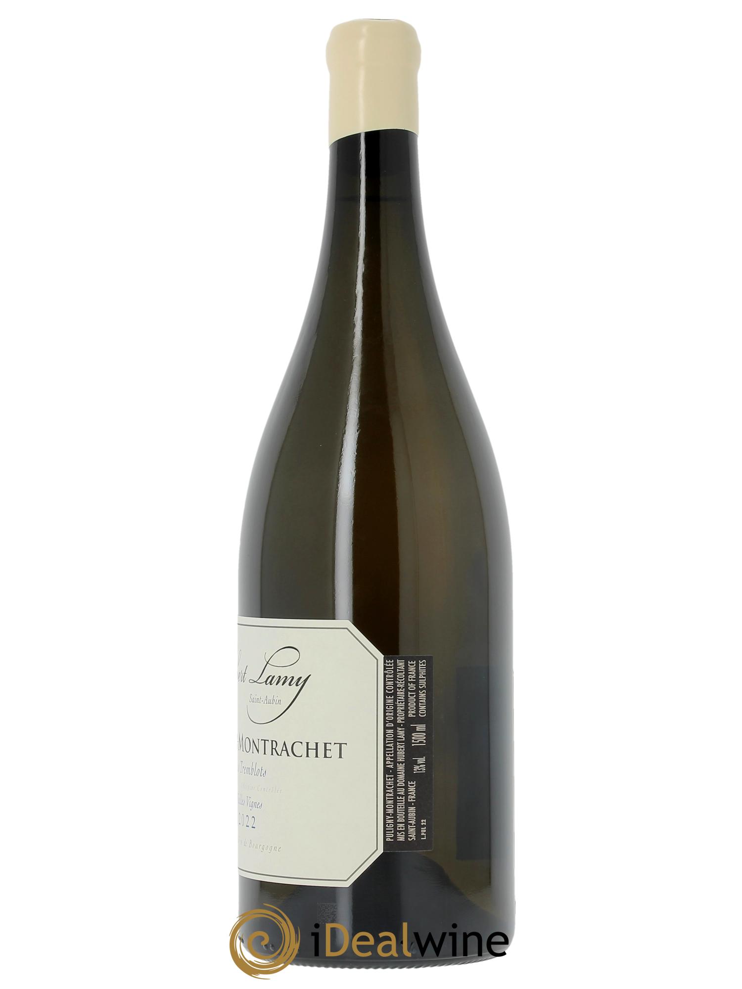 Puligny-Montrachet Les Tremblots Vieilles Vignes Hubert Lamy 2022 - Lot de 1 magnum - 1