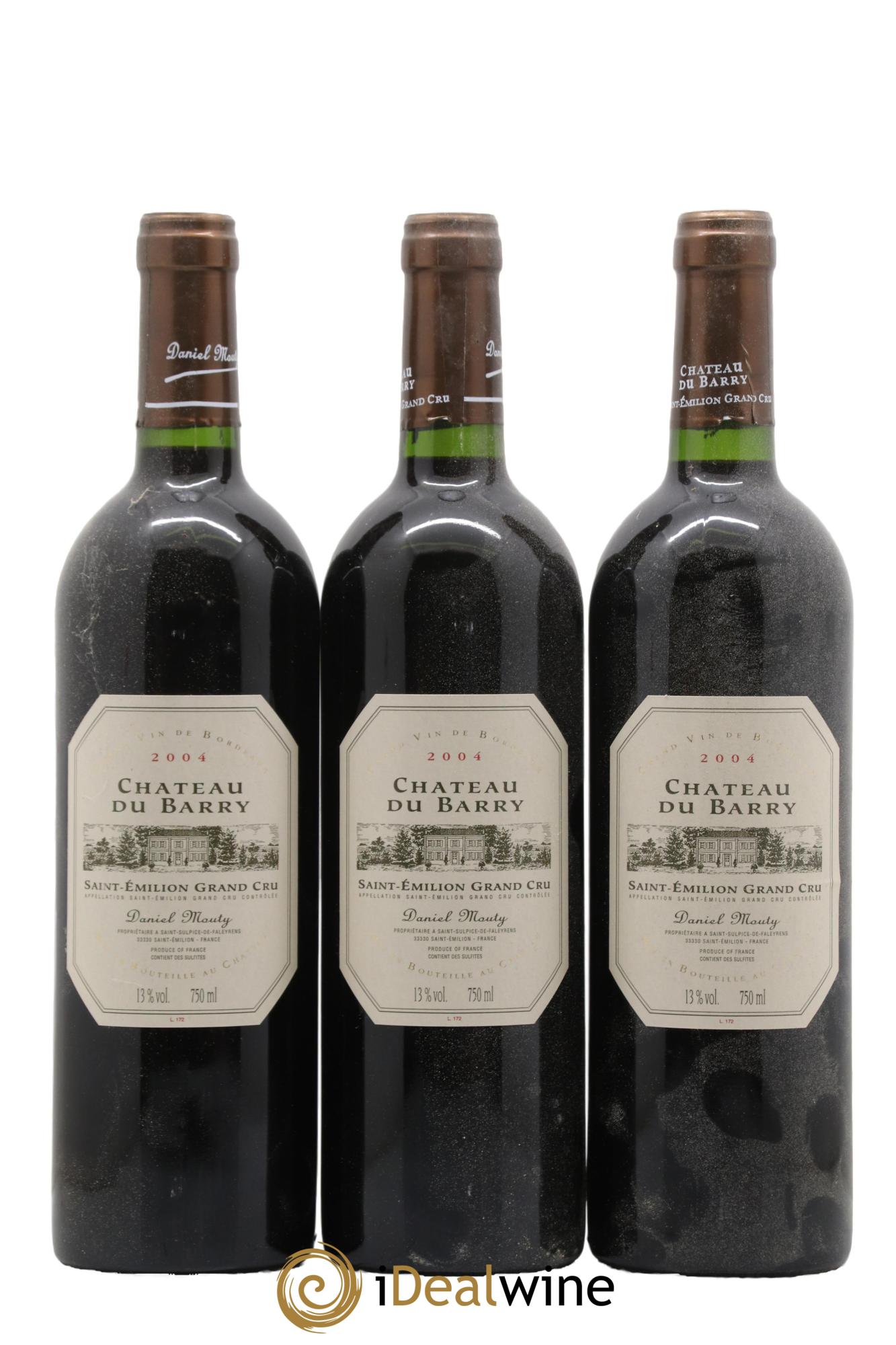 Saint-Émilion Grand Cru Château du Barry 2004 - Lot de 12 bouteilles - 4