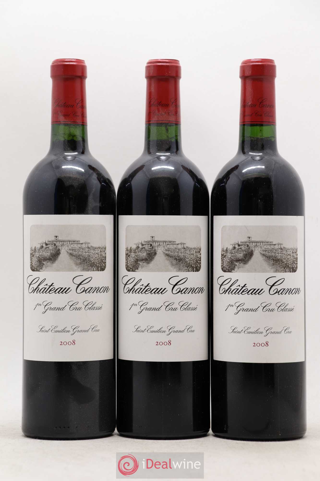 Château Canon 1er Grand Cru Classé B 2008 - Lot of 6 bottles - 1