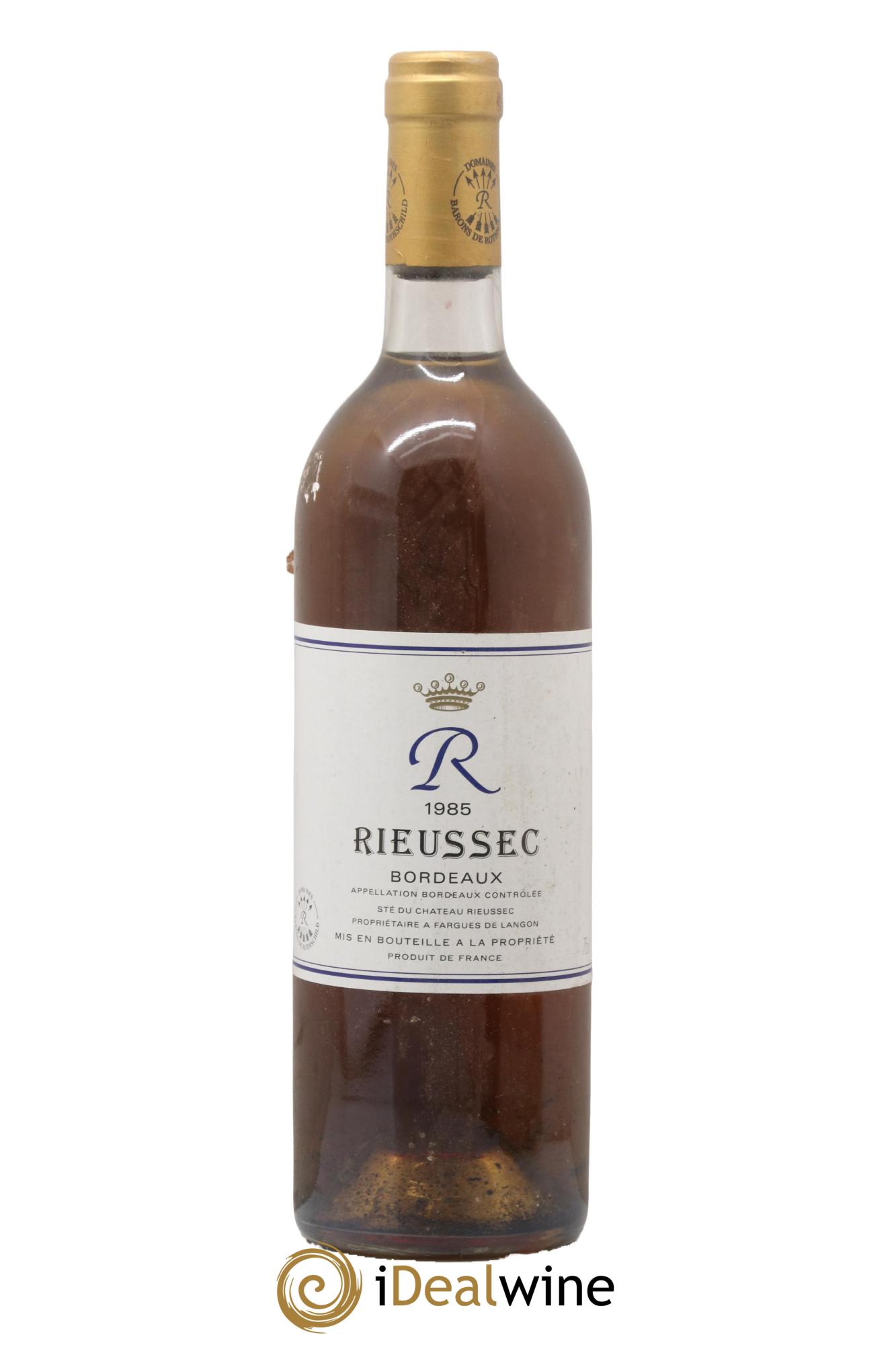 R de Rieussec 1985 - Lot of 1 bottle - 0
