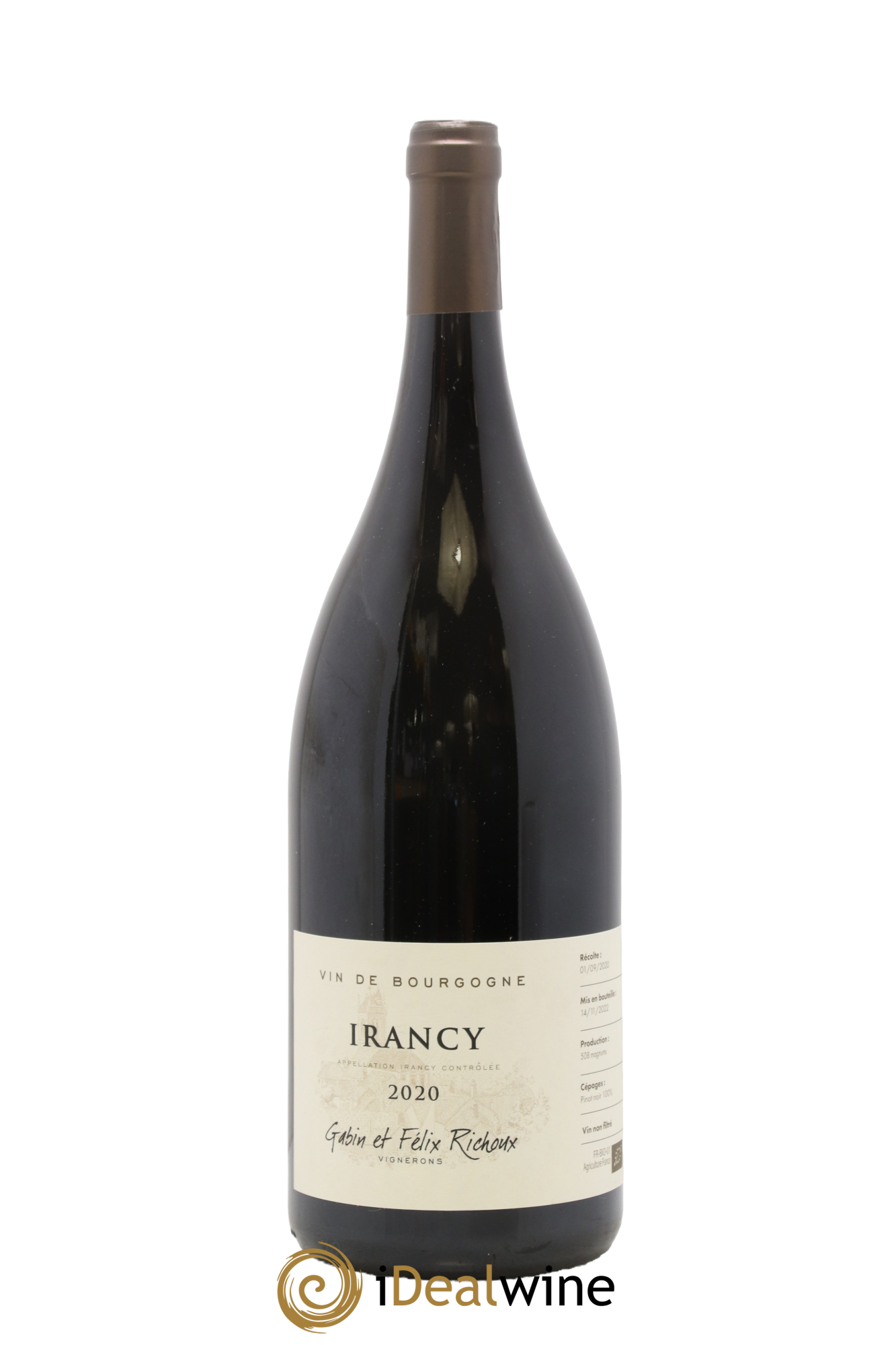 Irancy Gabin et Félix Richoux 2020 - Lot de 1 magnum - 0