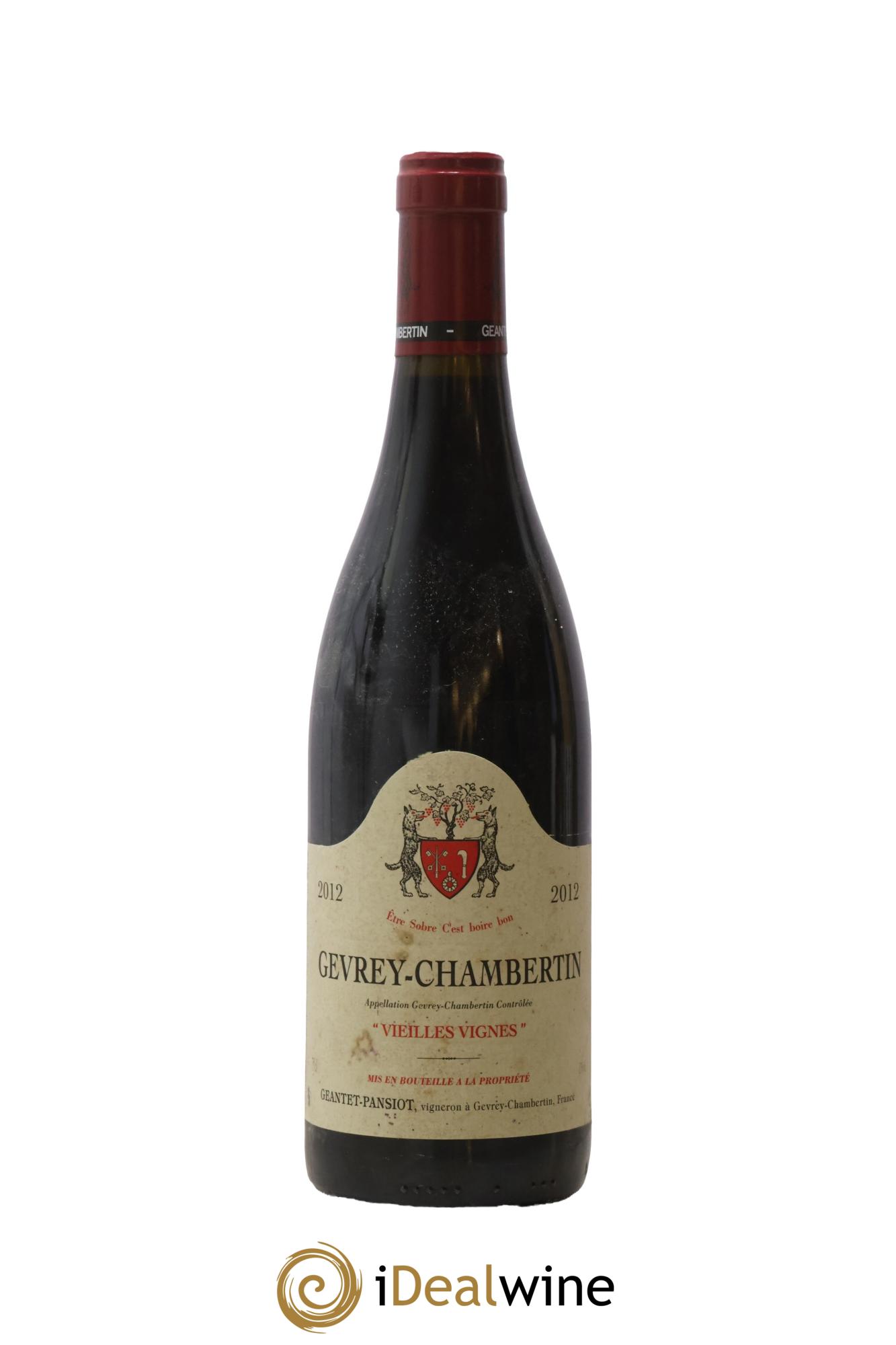 Gevrey-Chambertin Vieilles vignes Geantet-Pansiot 2012 - Lot de 1 bouteille - 0