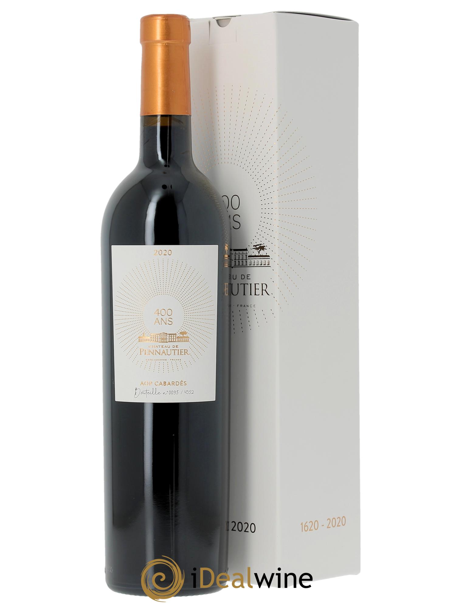 Cabardès Château de Pennautier Cuvée 400 ans Maison Lorgeril  2020 - Posten von 1 Flasche - 0