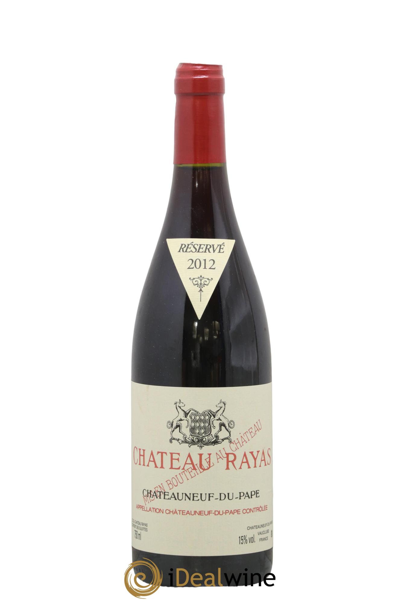 Châteauneuf-du-Pape Château Rayas Emmanuel Reynaud 2012 - Lot of 1 bottle - 0