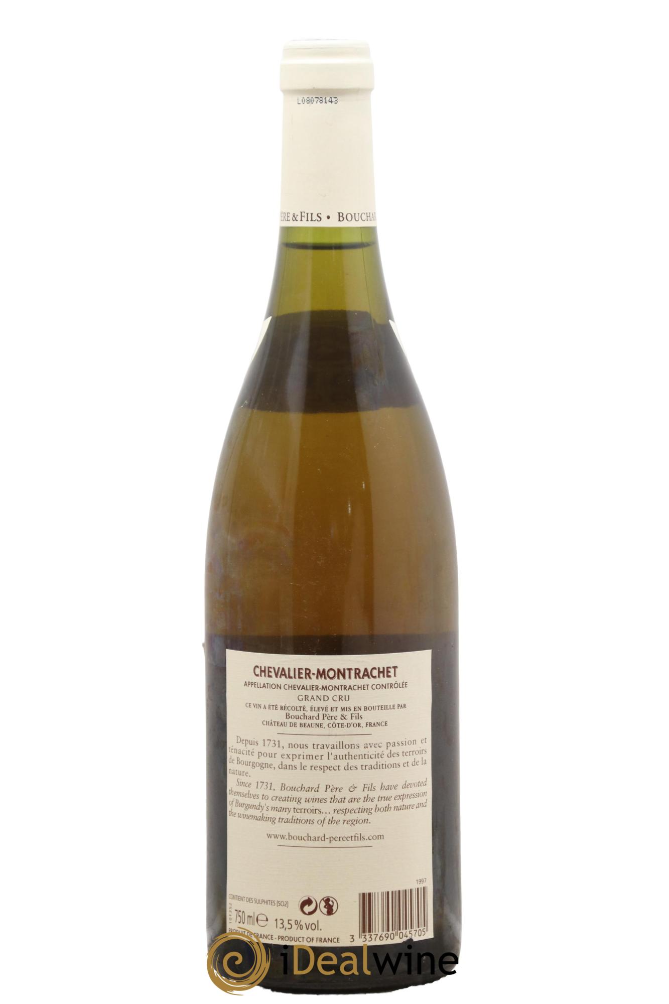 Chevalier-Montrachet Grand Cru Bouchard Père & Fils 1997 - Lot de 1 bouteille - 1