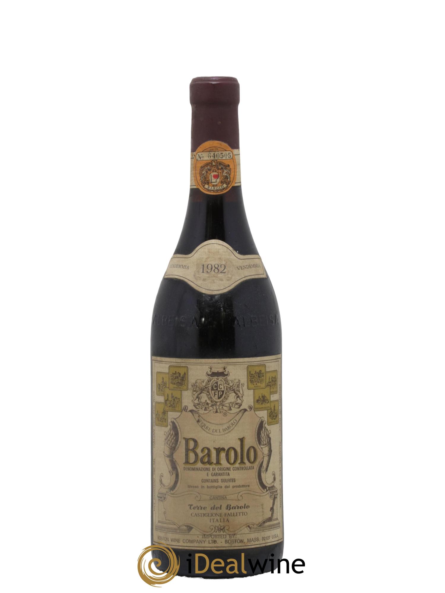 Barolo Terre Del Barolo 1982 - Lot de 1 bouteille - 0