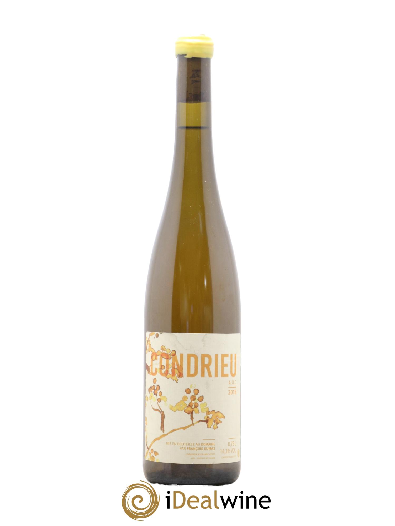 Condrieu Domaine François Dumas 2018 - Lot de 1 bouteille - 0
