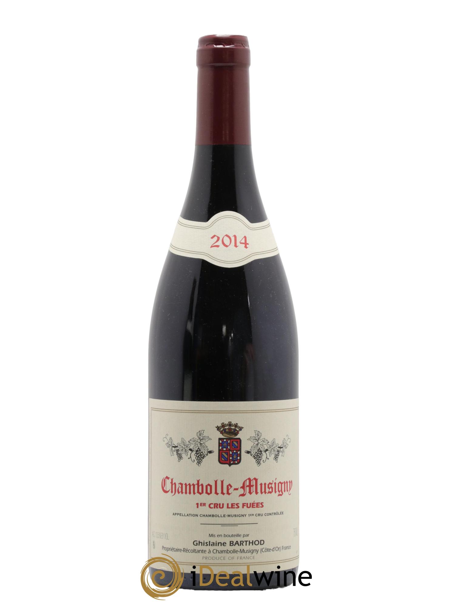 Chambolle-Musigny 1er Cru Les Fuées Ghislaine Barthod 2014 - Lot de 1 bouteille - 0