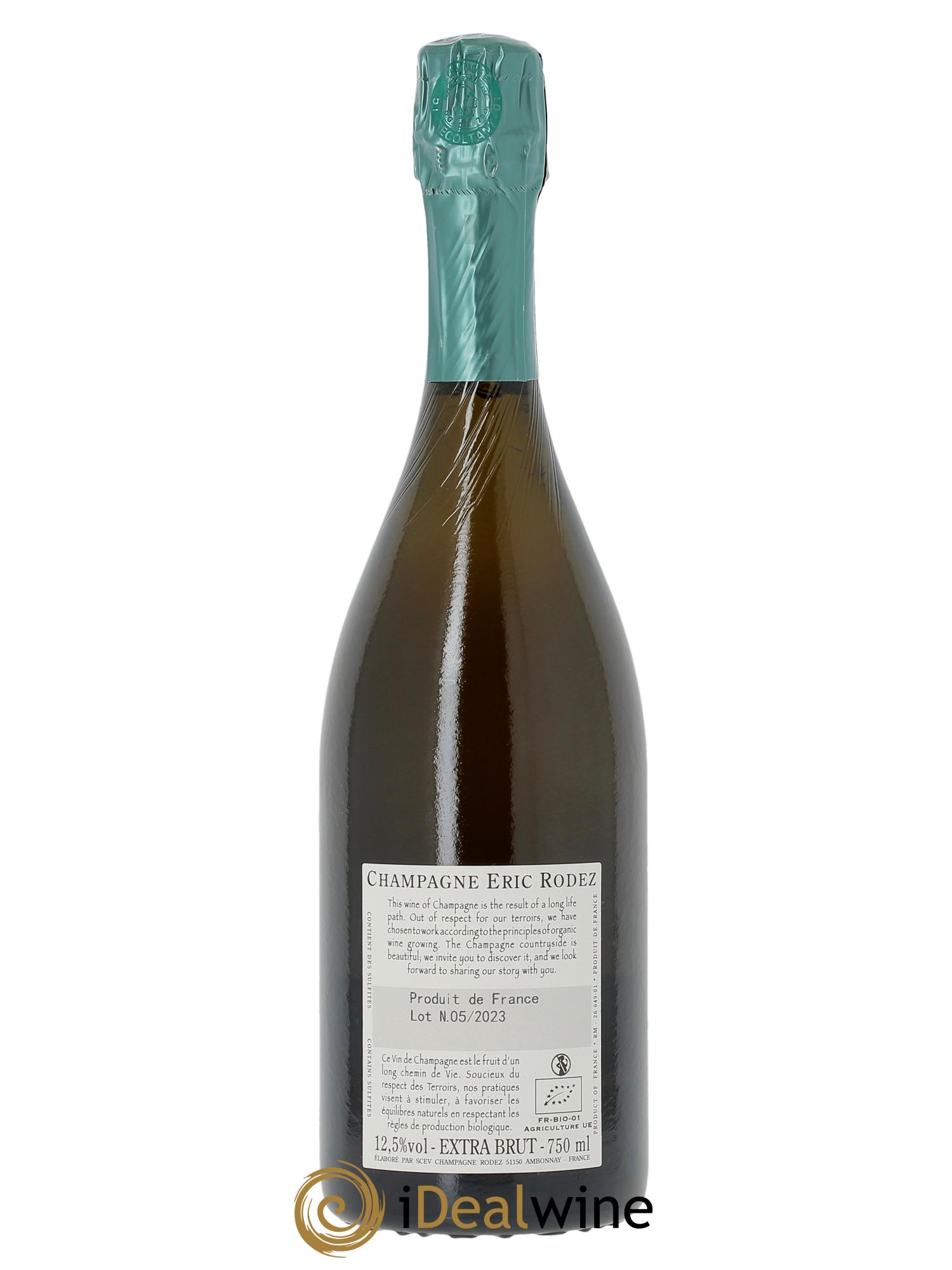 Cuvée des Crayères Grand Cru Extra-Brut Eric Rodez  - Lot de 1 bouteille - 1